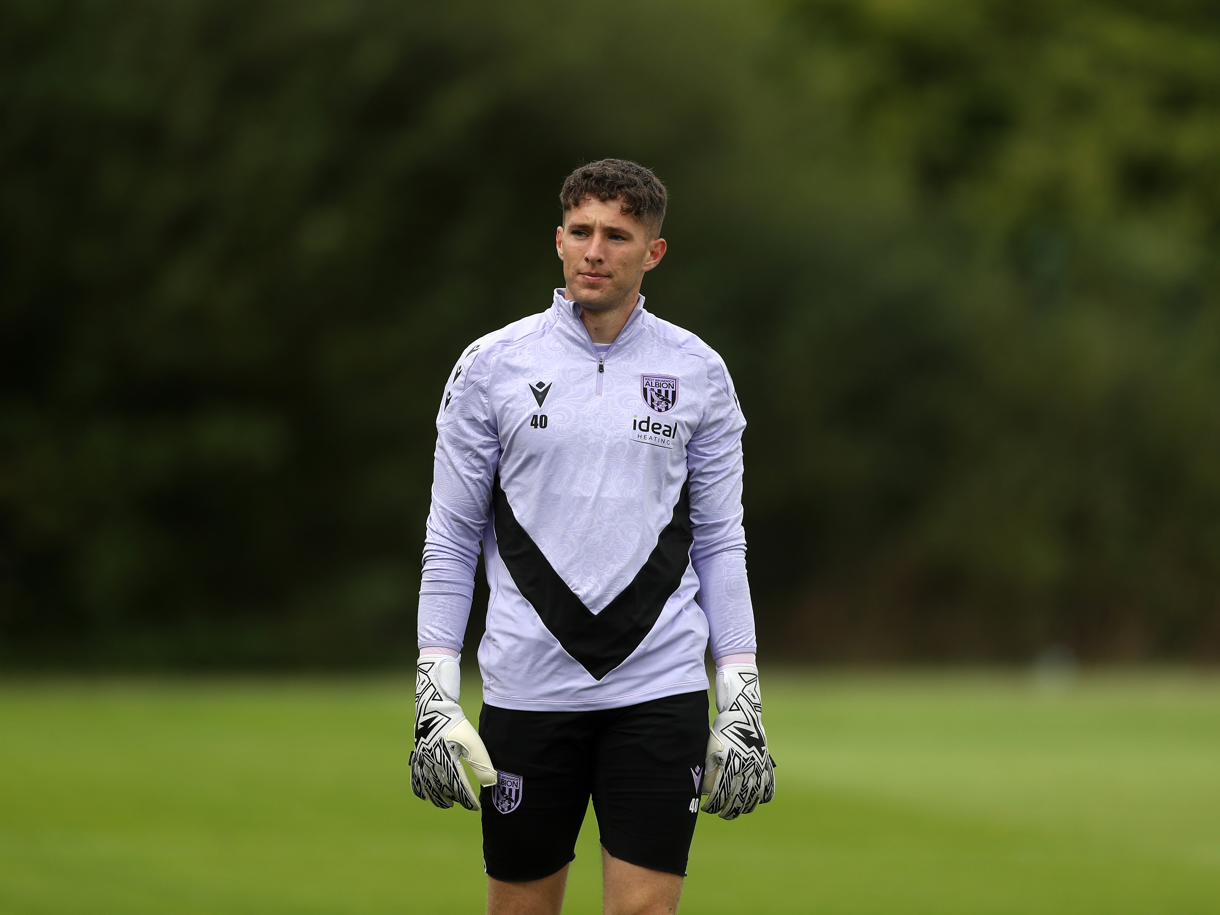 A photo of Albion U21 goalkeeper Ronnie Hollingshead 