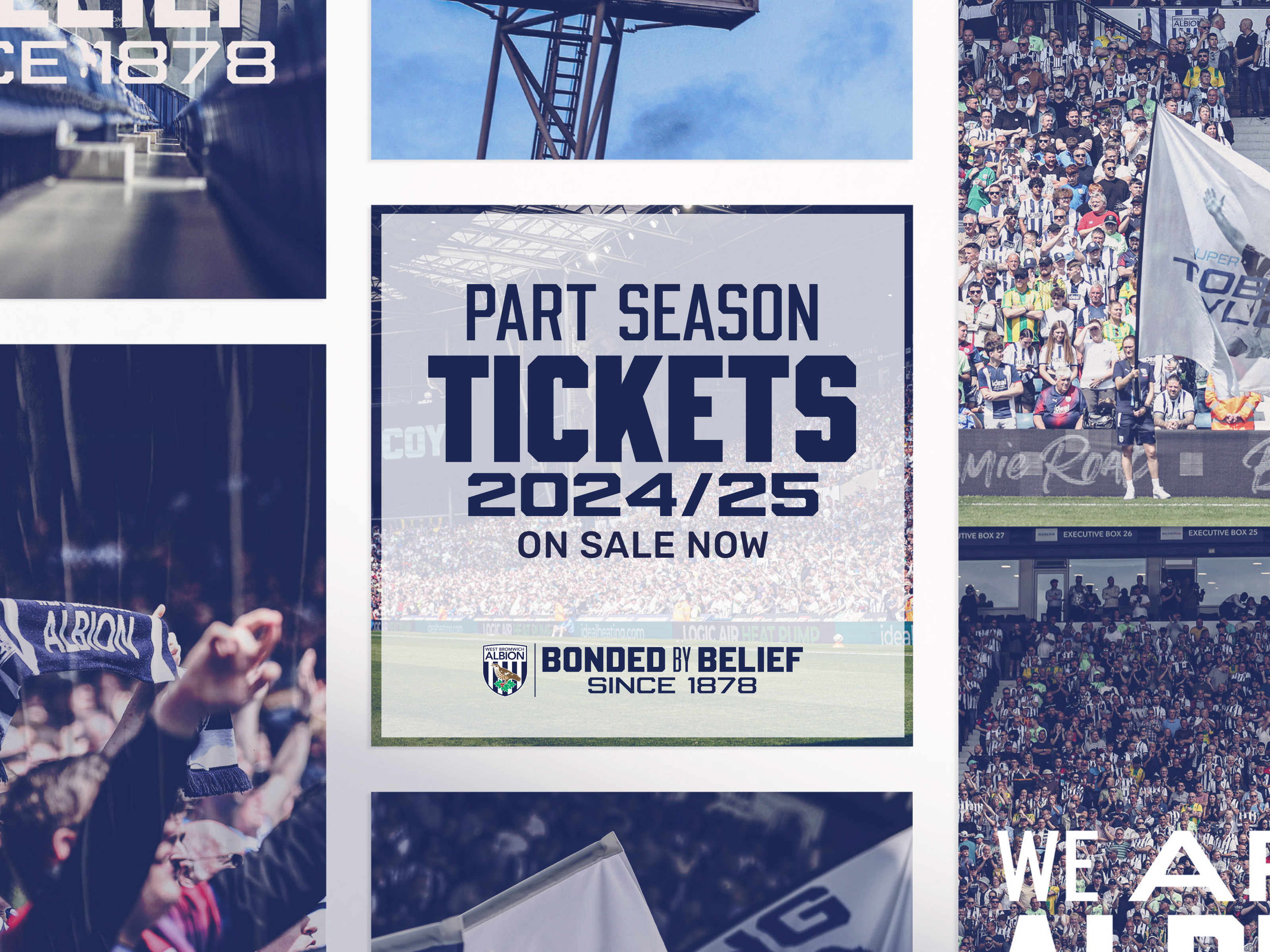 2024/25 Season Part Season Tickets On Sale Now