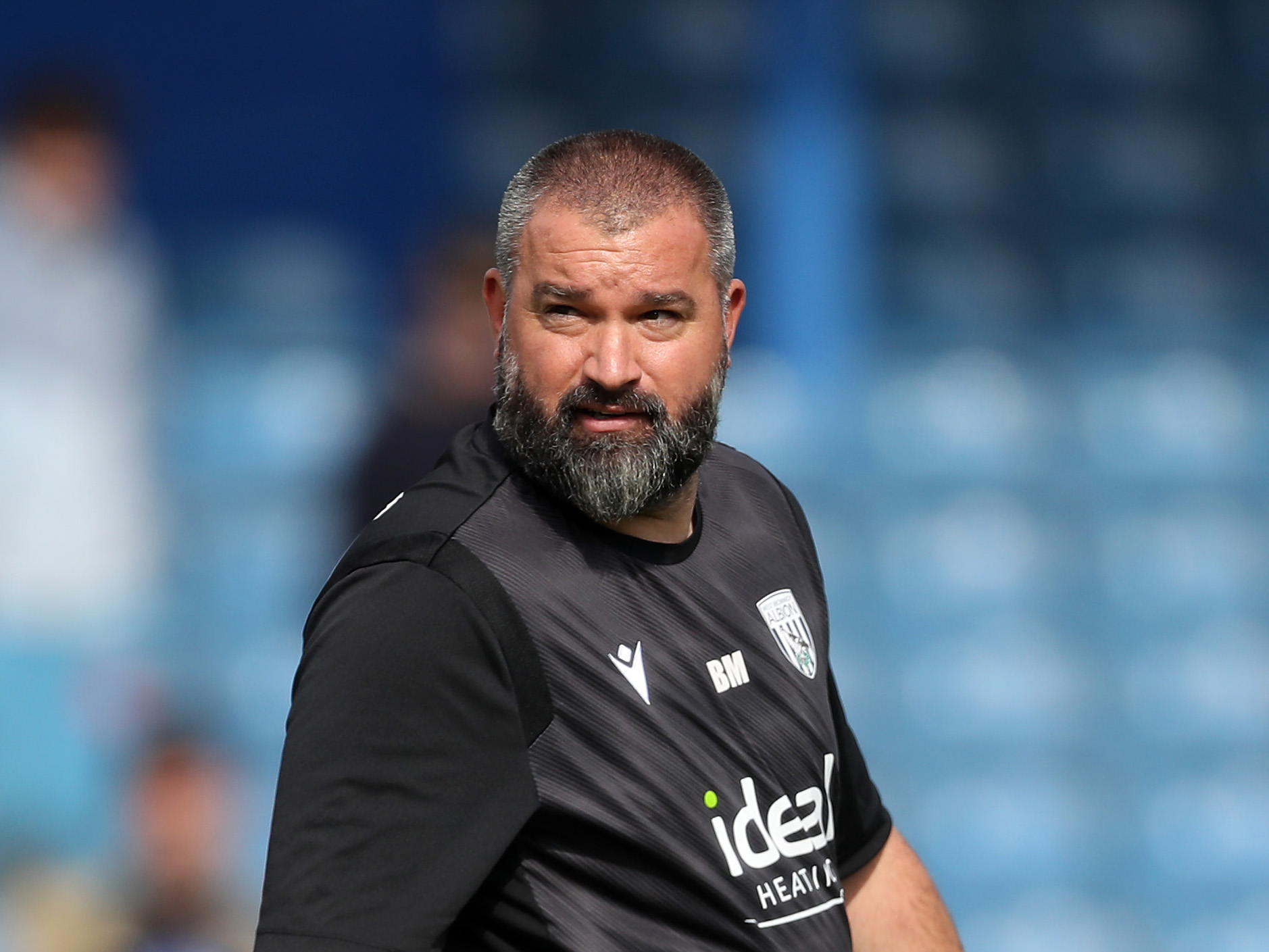 A photo of Albion U21 goalkeeping coach Boaz Myhill