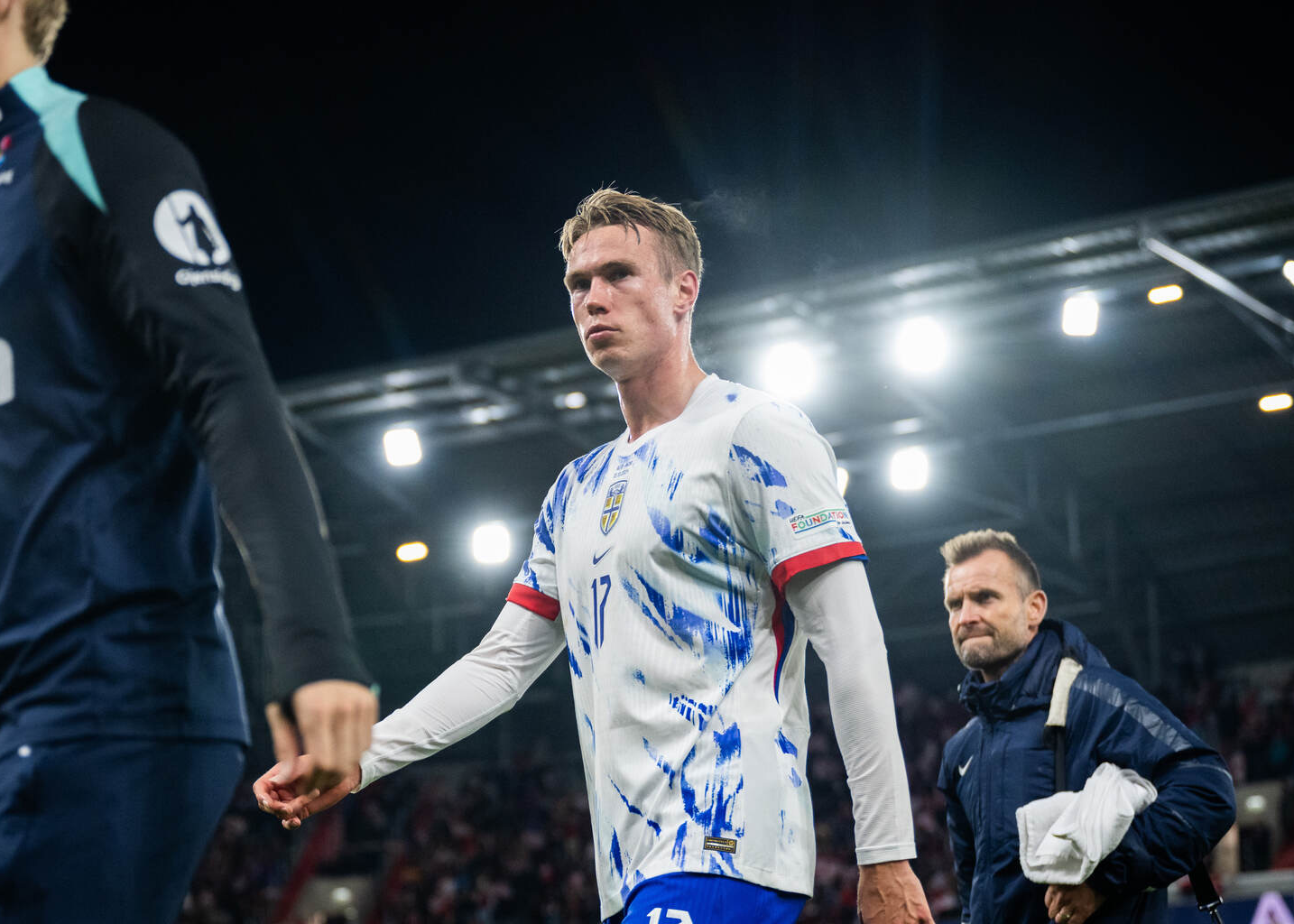 Torbjørn Heggem in action for Norway.