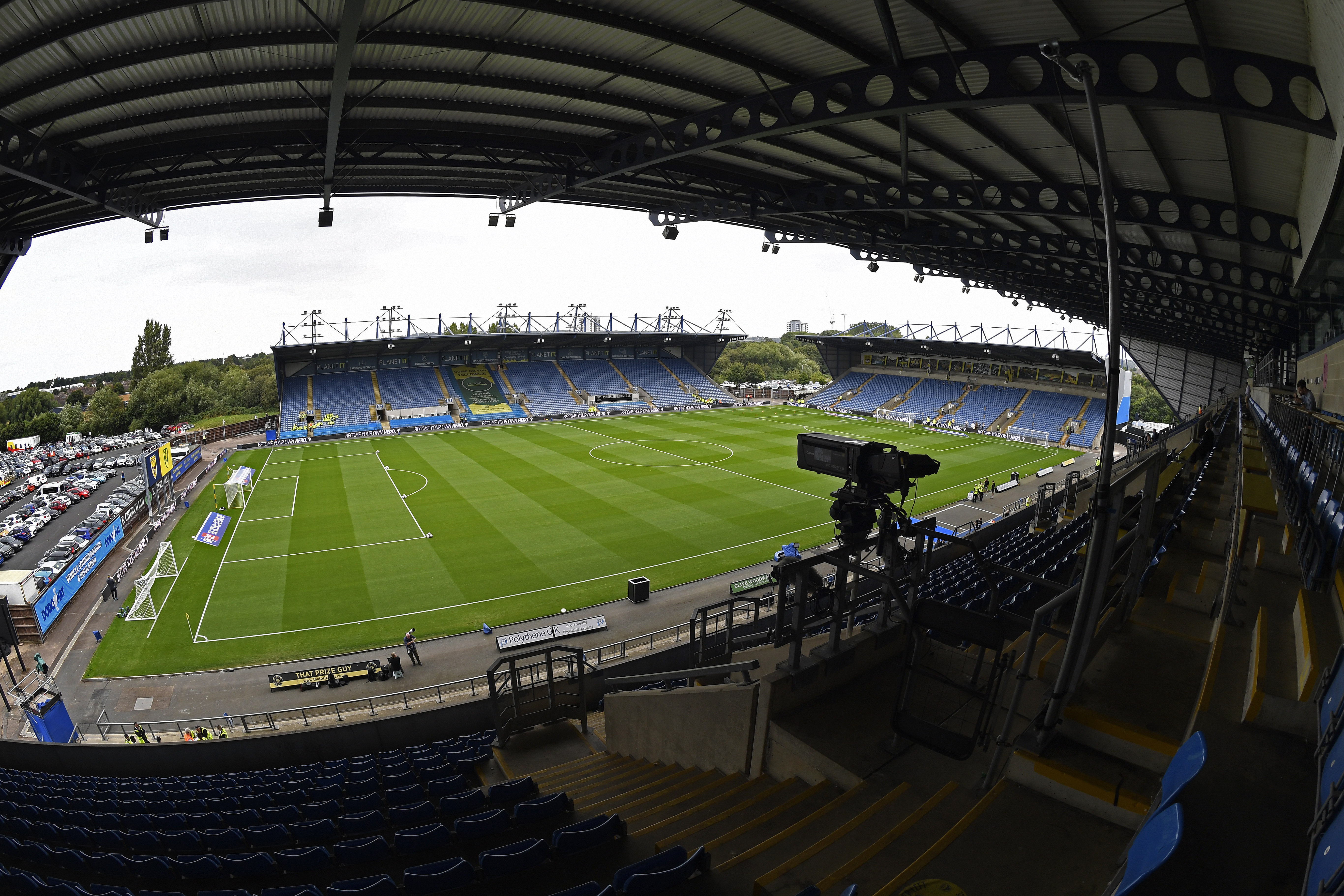 A general view of Oxford United's Kassam Stadium