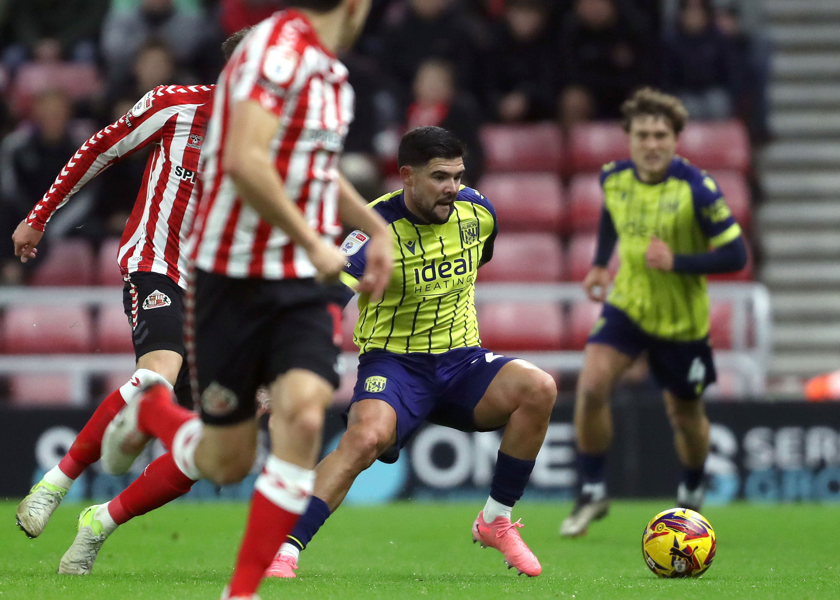 Alex Mowatt in action.