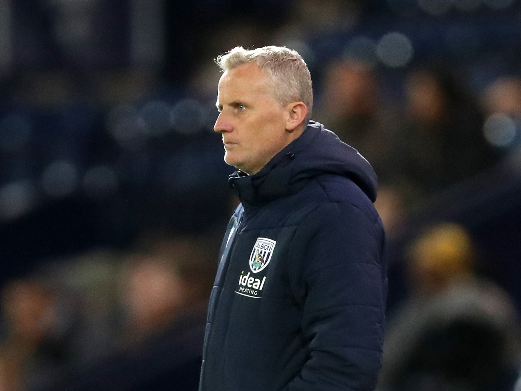 A photo of u21s boss Richard Beale at The Hawthorns