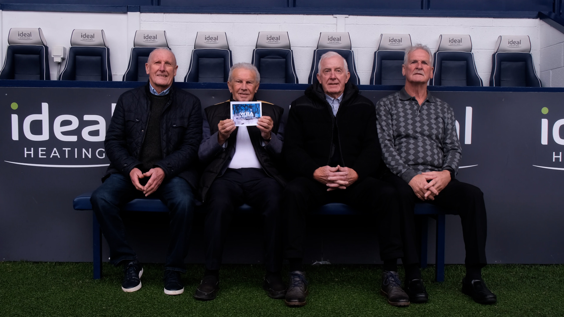 Tony 'Bomber' Brown, Johnny Giles, John Wile and Ally Robertson.