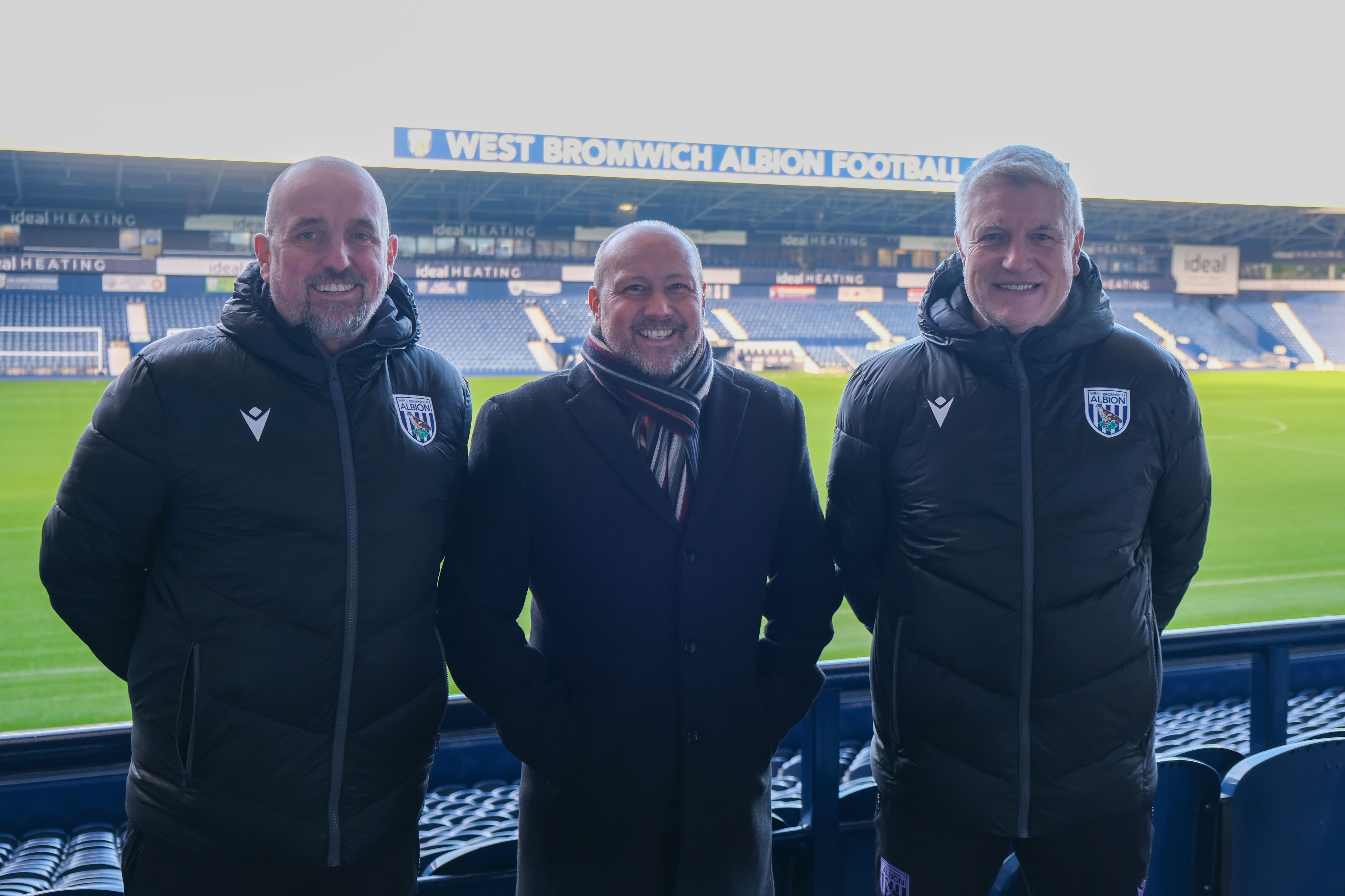 From L-R: Paul Glover, The Albion Foundation, Dean Hall, Hall Financial Planners and Steve Meeson, The Albion Foundation.