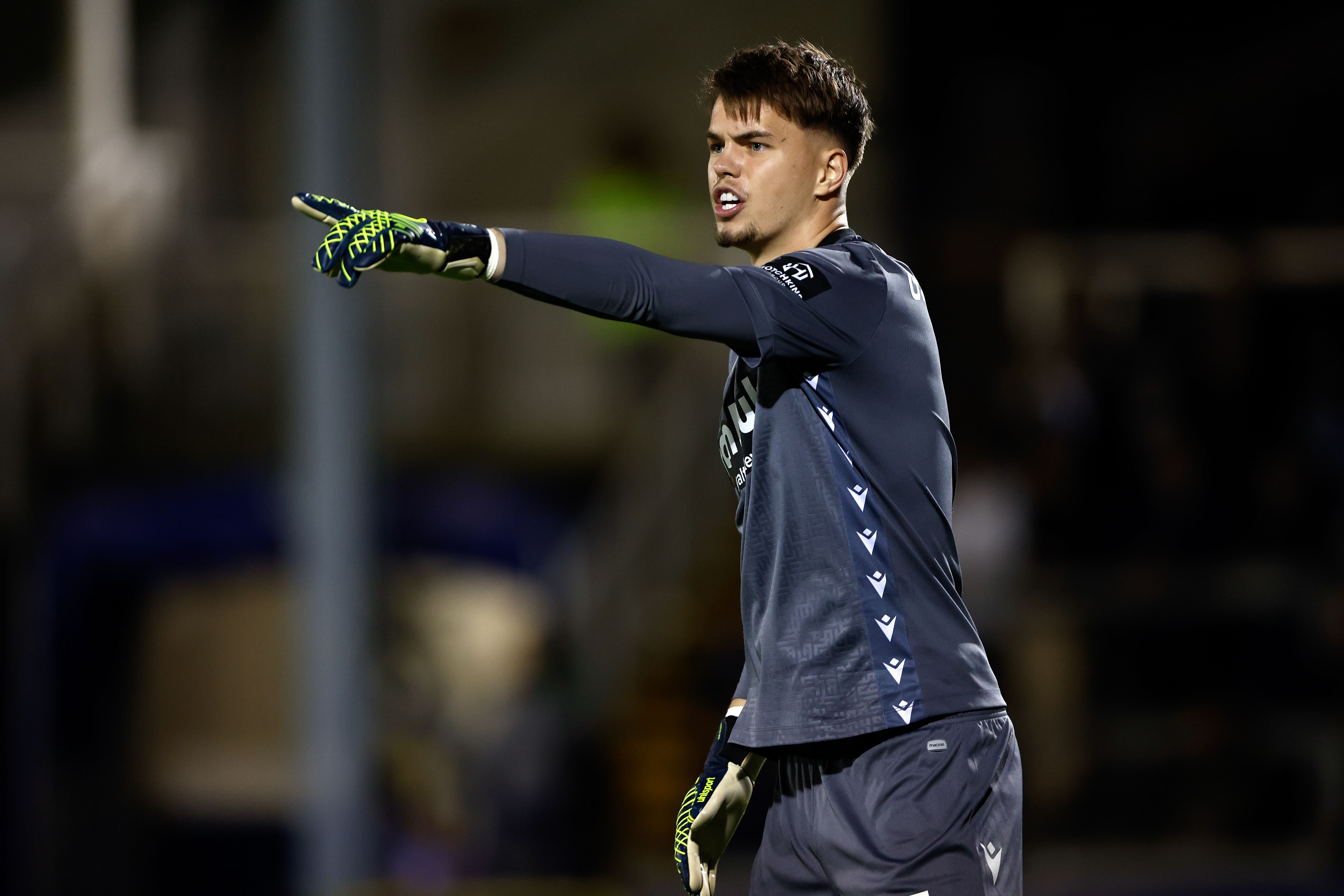 Josh Griffiths in action for Bristol Rovers 