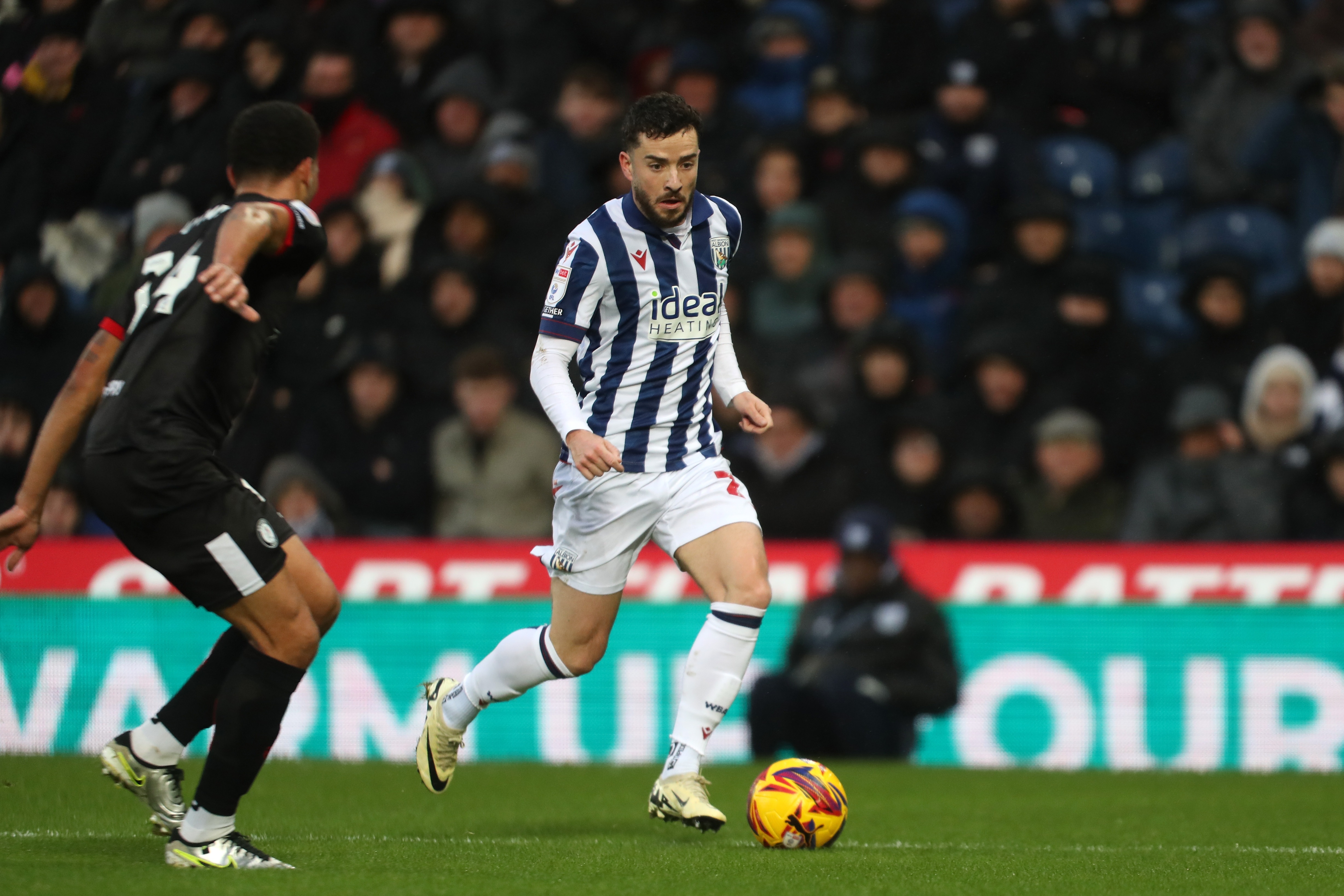 Mikey Johnston in action against Bristol City