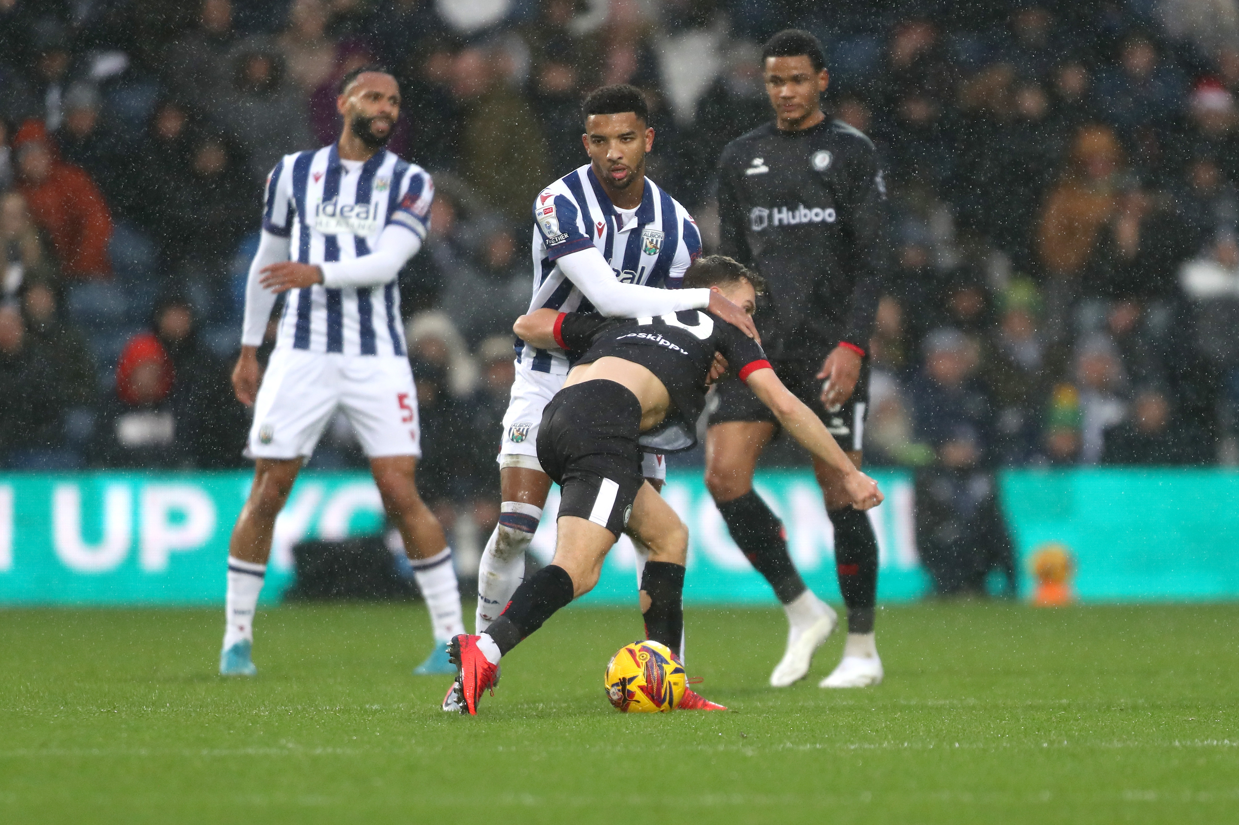 Mason Holgate in action against Bristol City