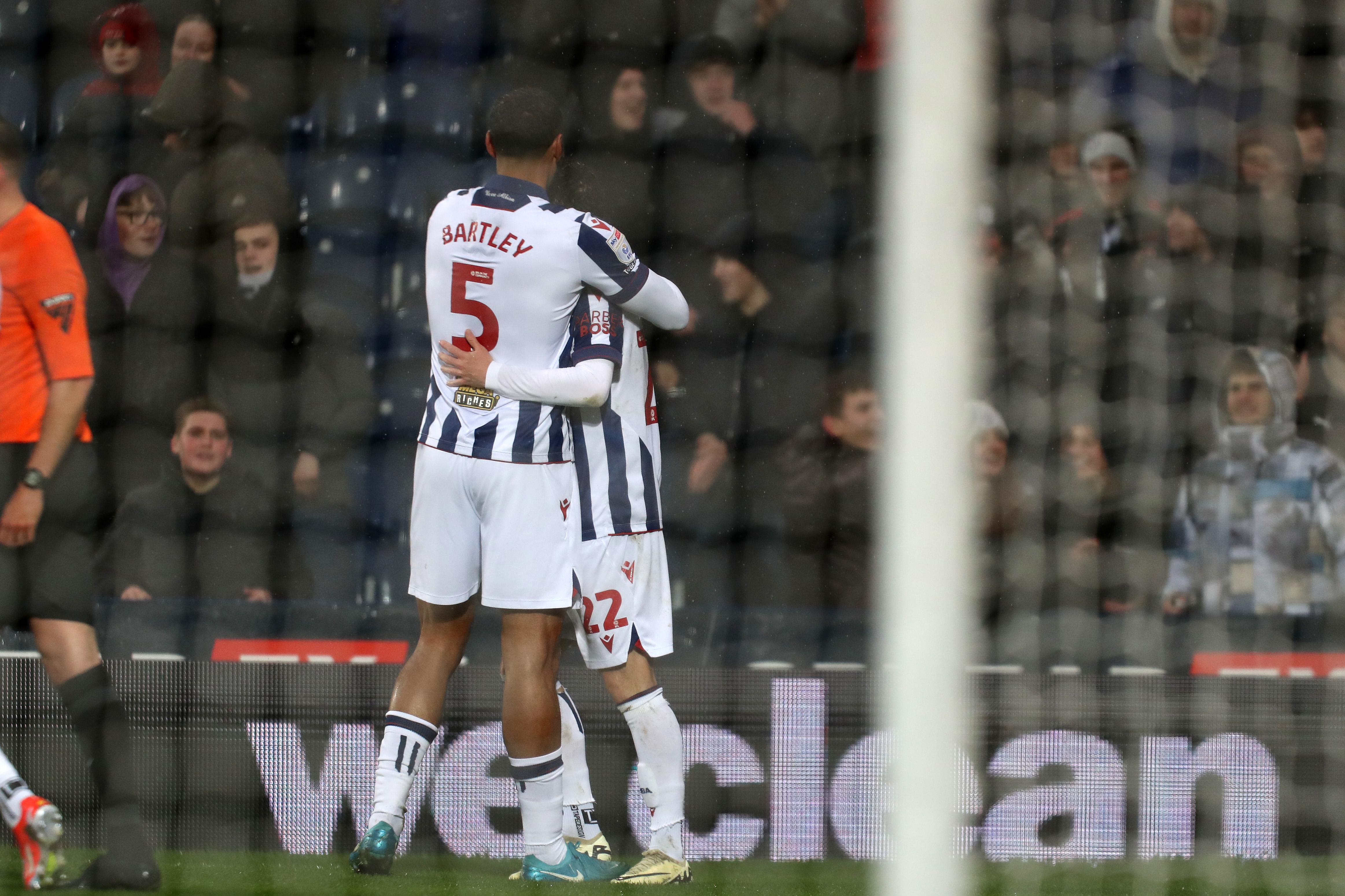 Mikey Johnston celebrates his second goal against Bristol City with Kyle Bartley