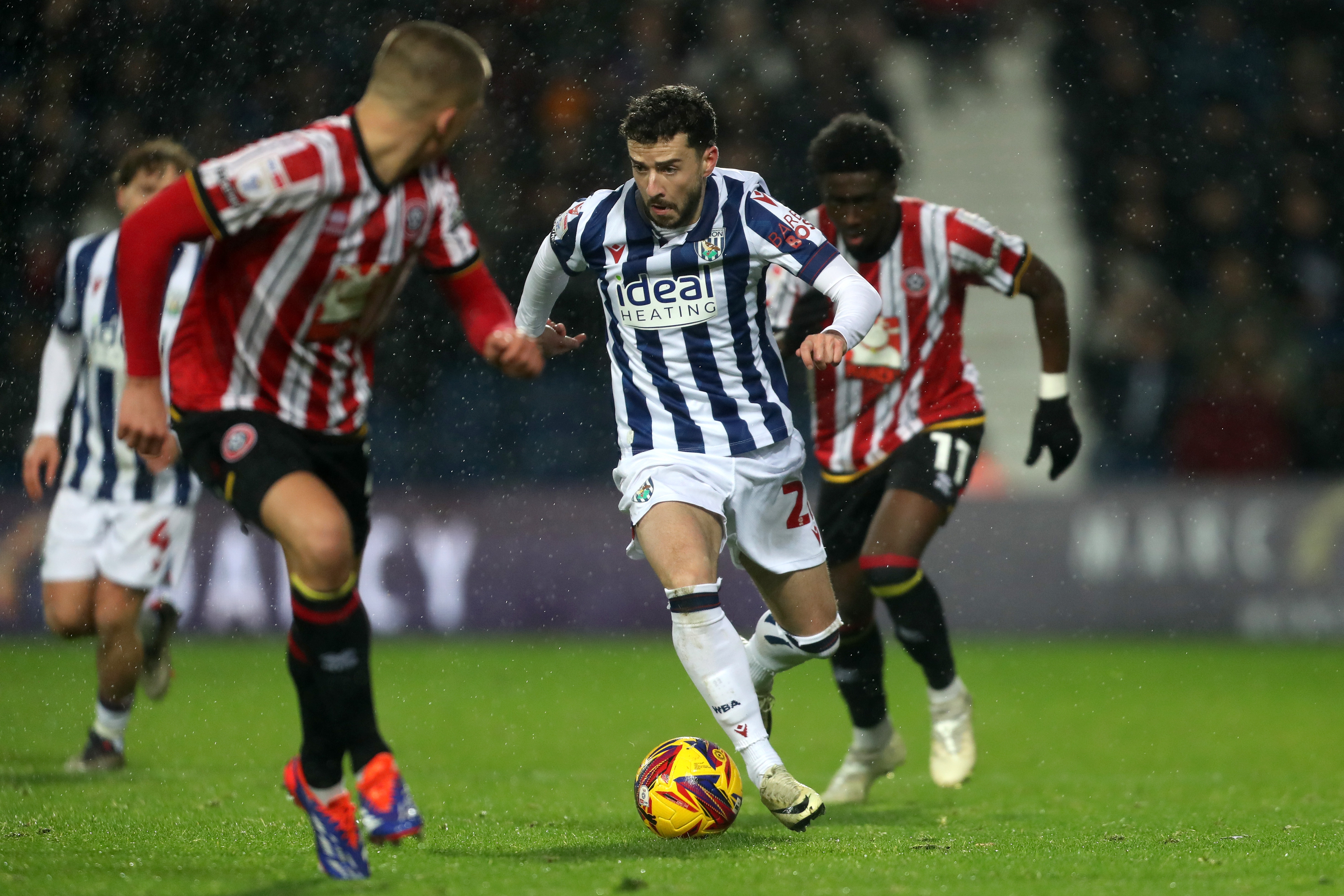 Mikey Johnston on the ball against Sheffield United