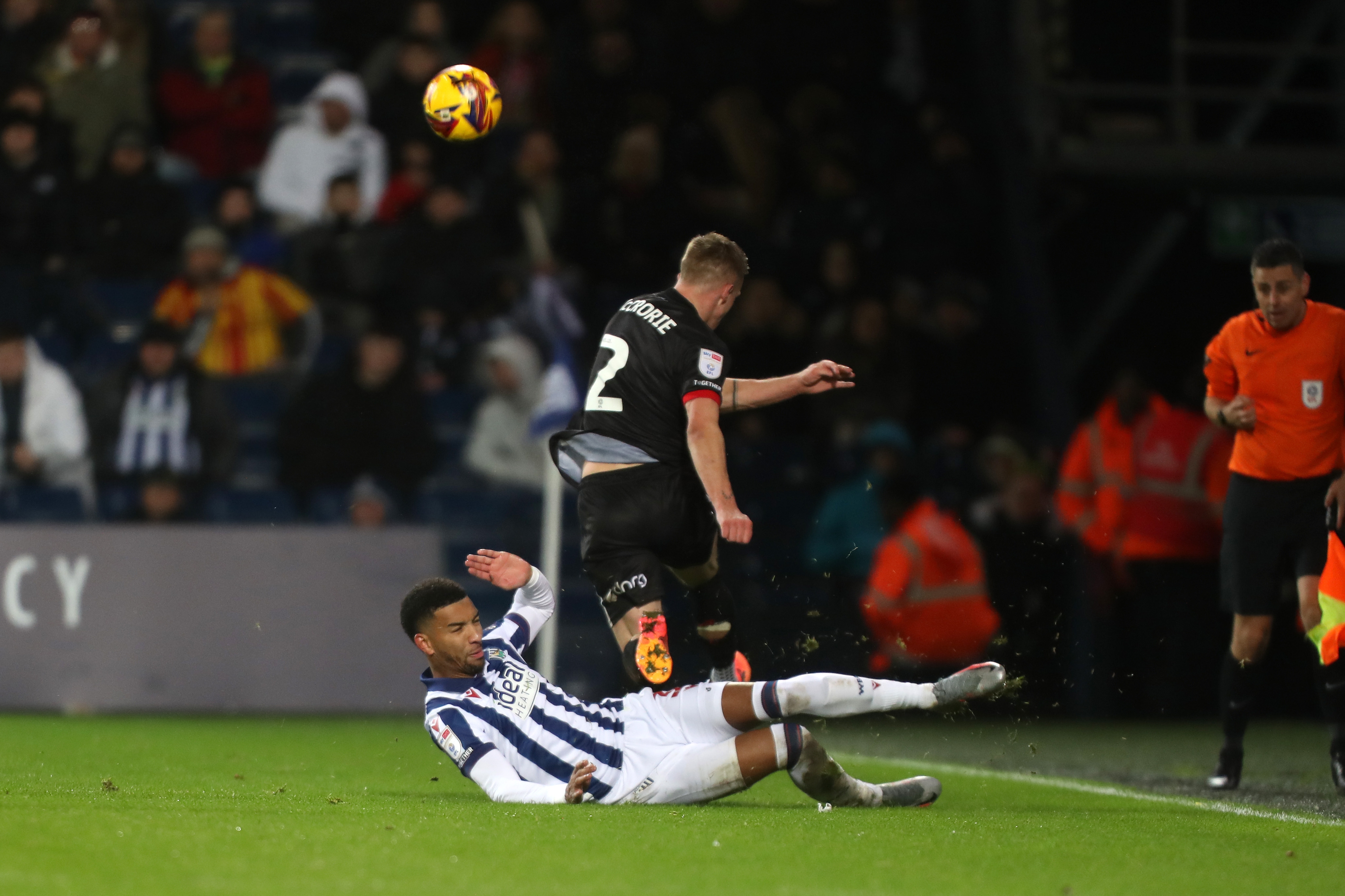 Mason Holgate in action against Bristol City 