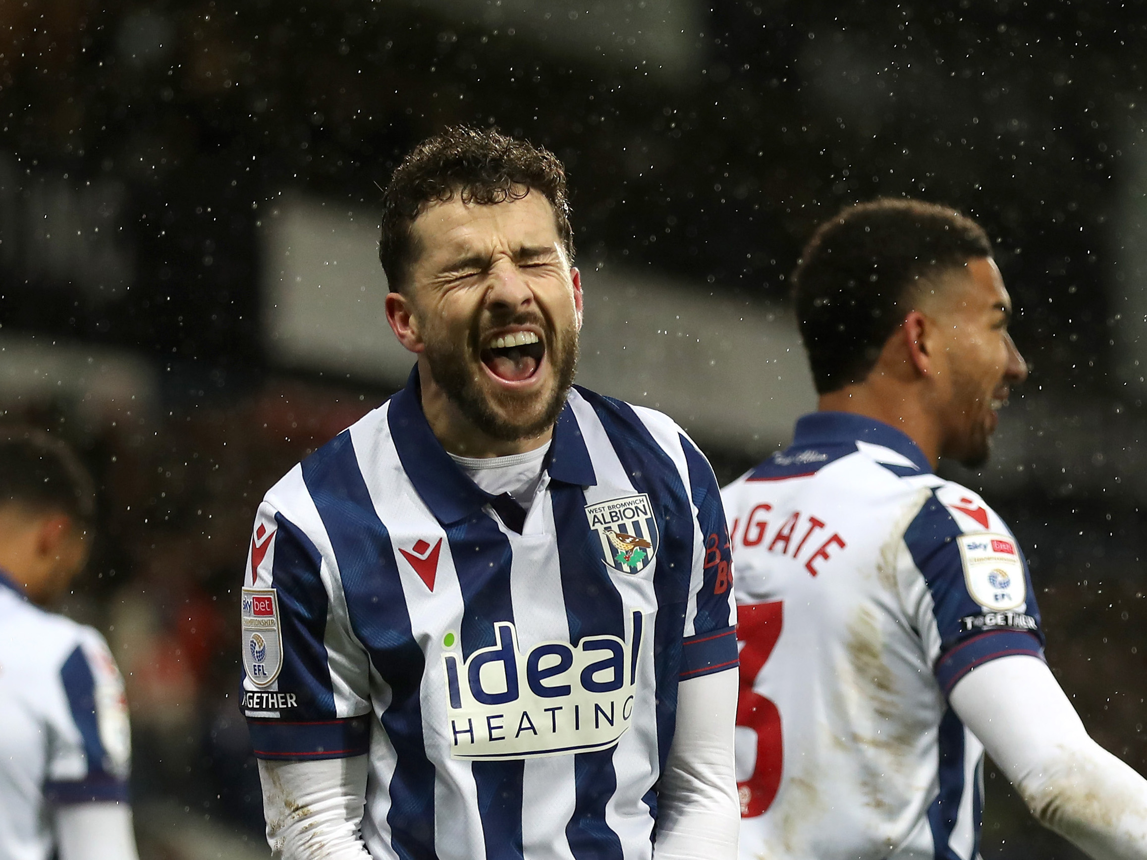 Mikey Johnston celebrates scoring against Bristol City 