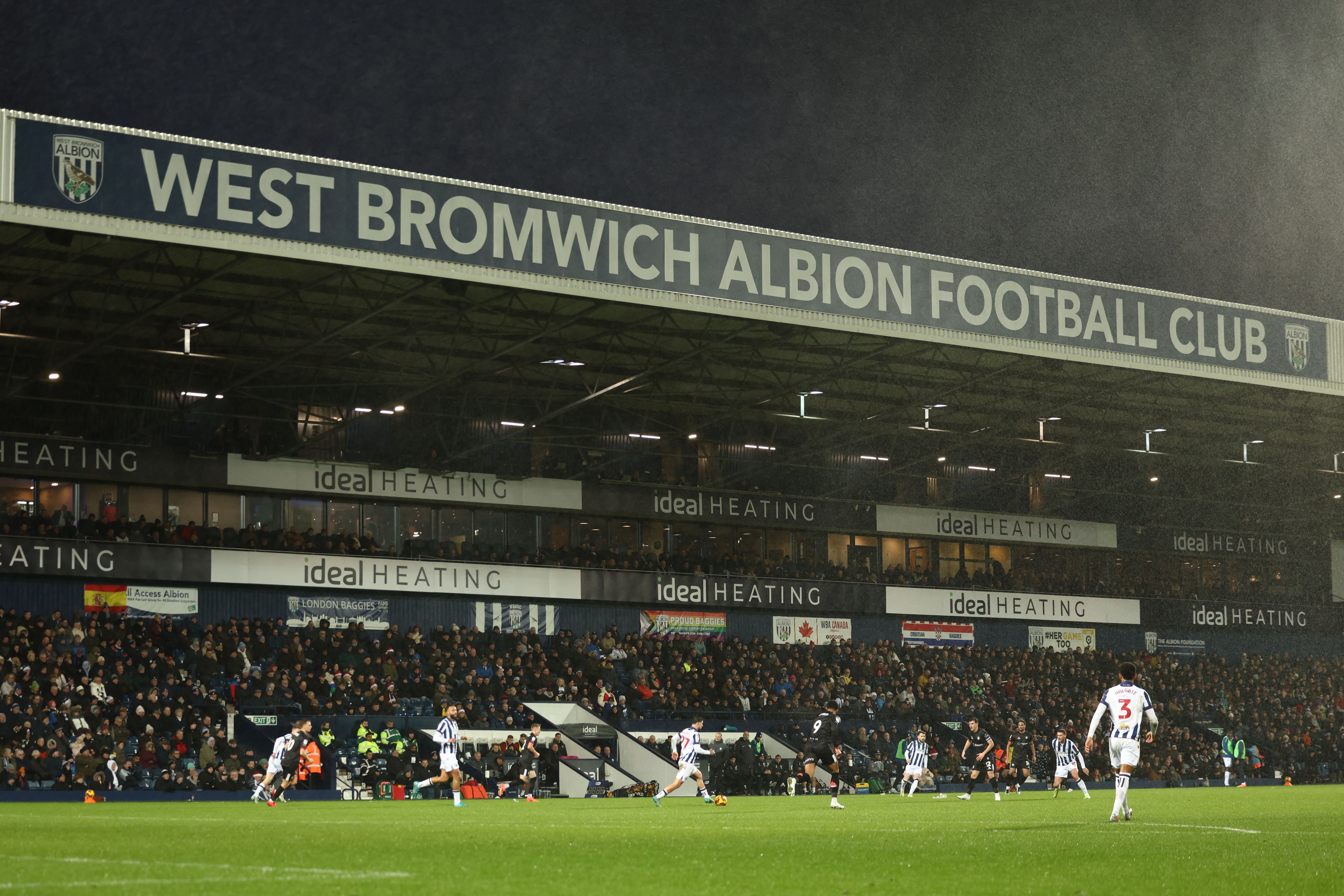 A general view of action vs Bristol City