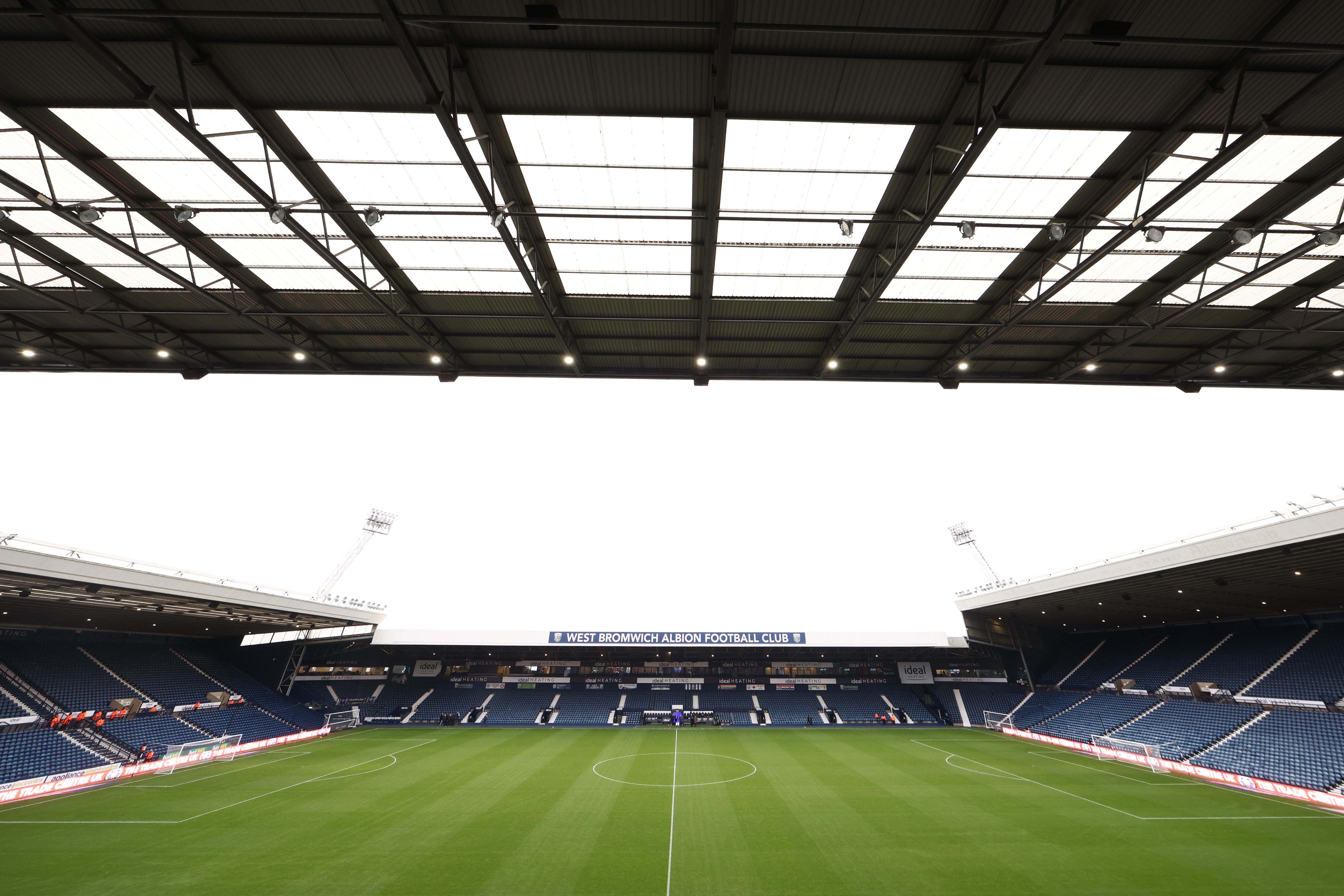 A general view of The Hawthorns taken from the East Stand 