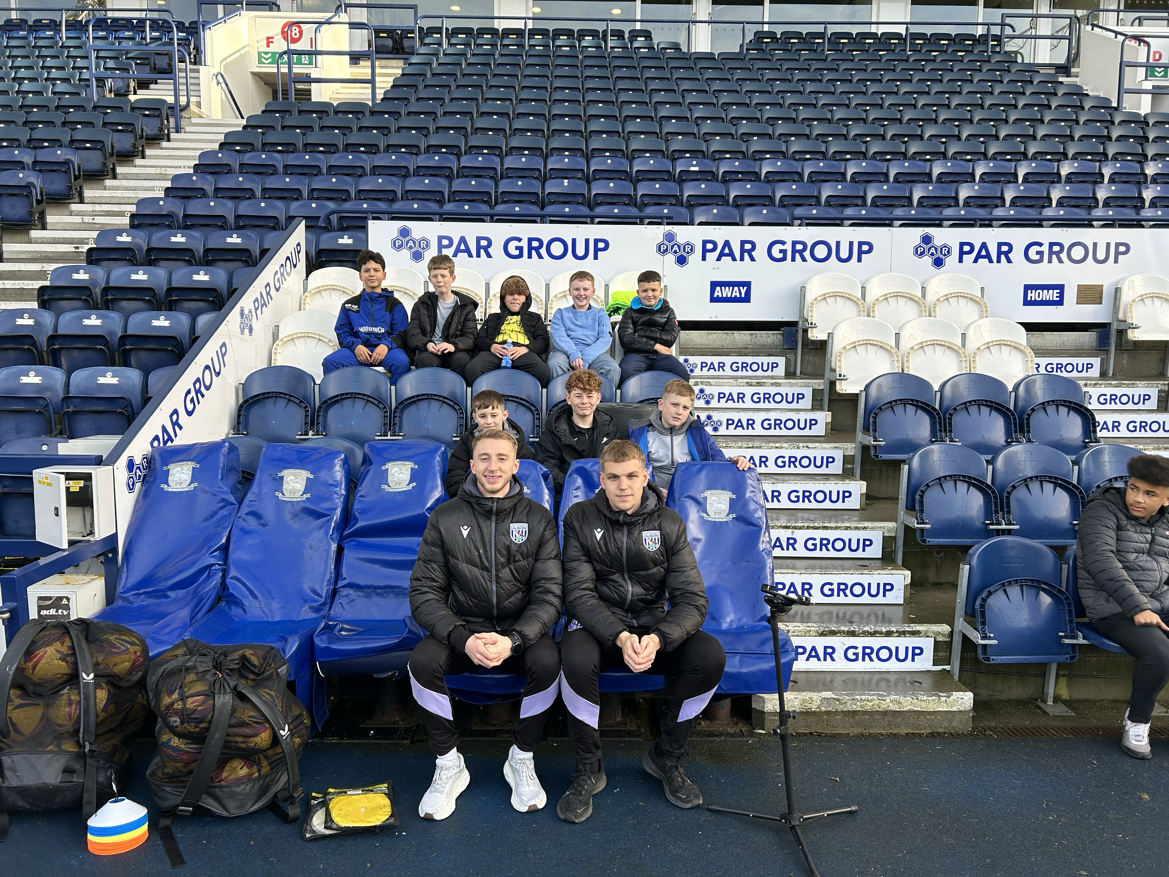 Kicks participants at Deepdale.