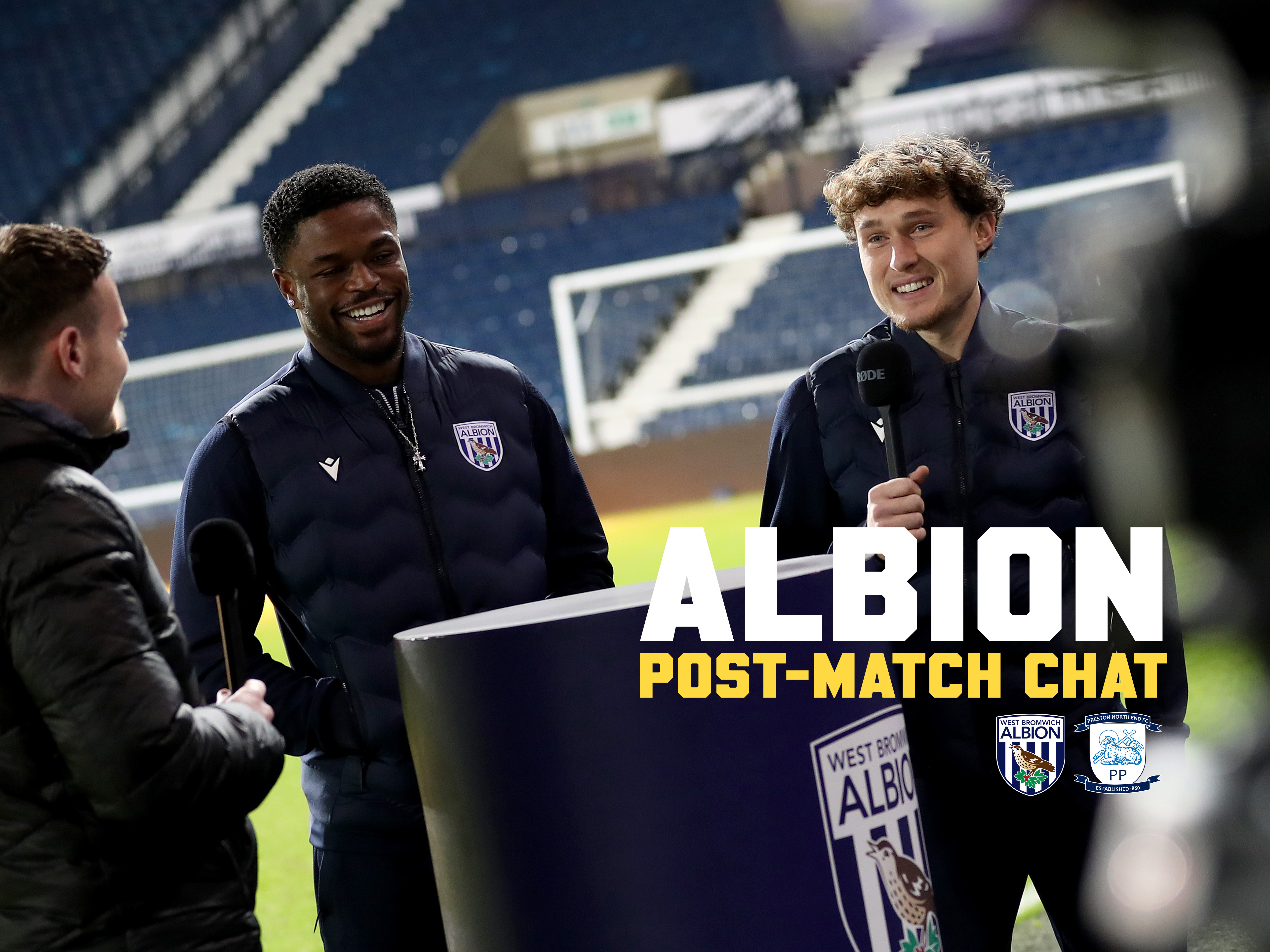 Albion Post-Match Chat | Josh Maja and Callum Styles