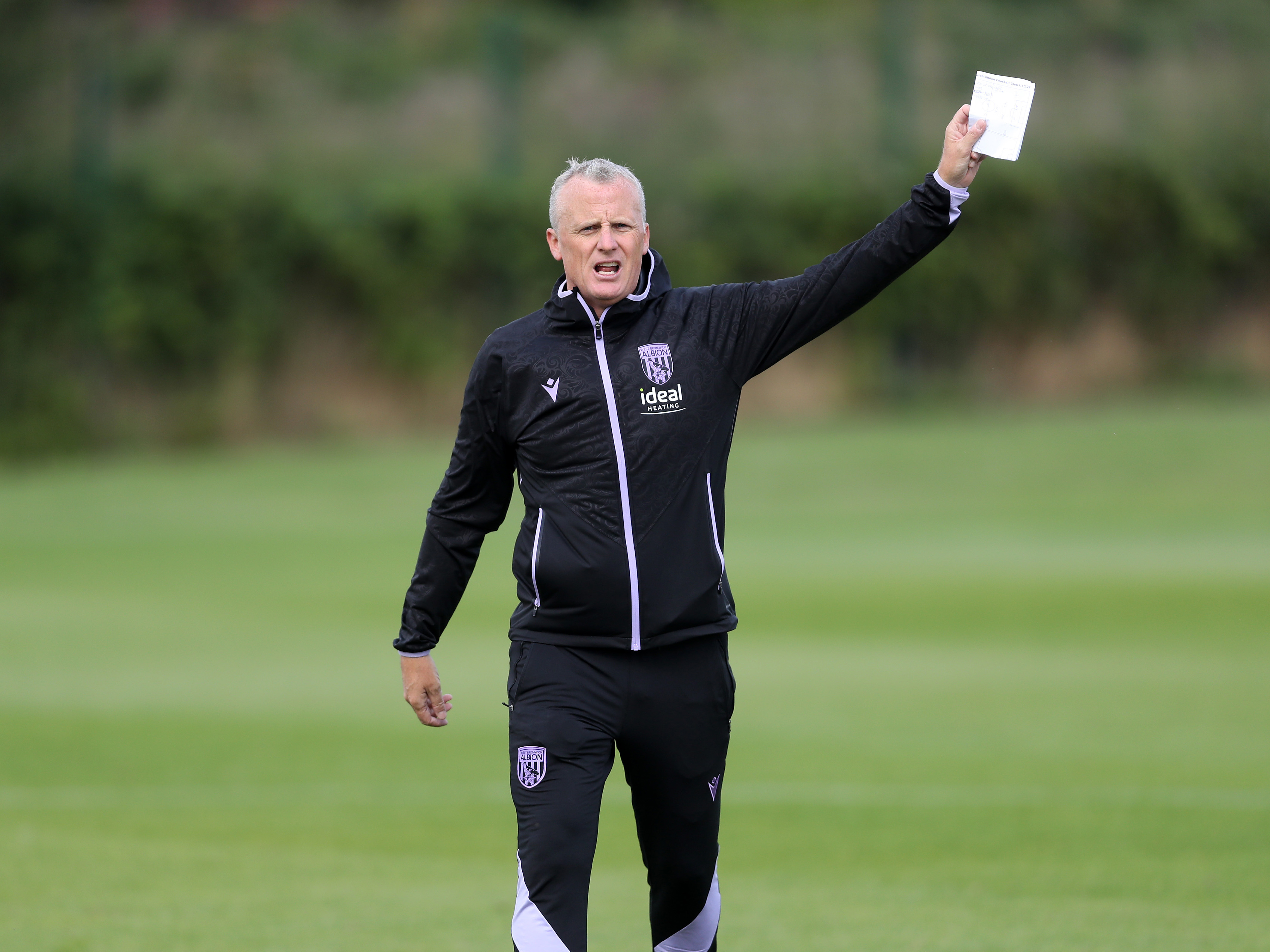 A photo of Albion U21 boss Richard Beale in the 2024/25 coaching gear