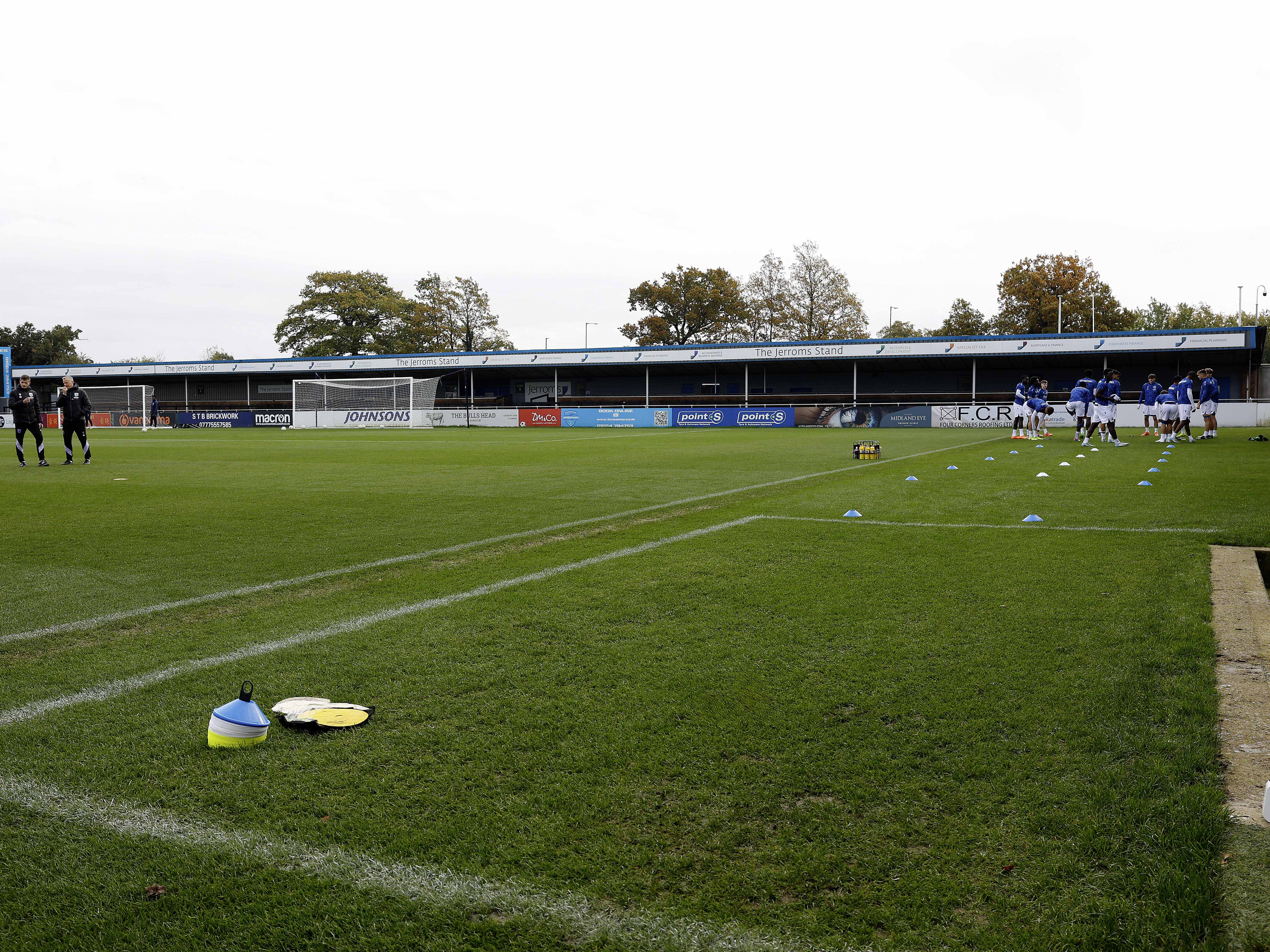 A photo of Solihull Moors' Damson Park stadium