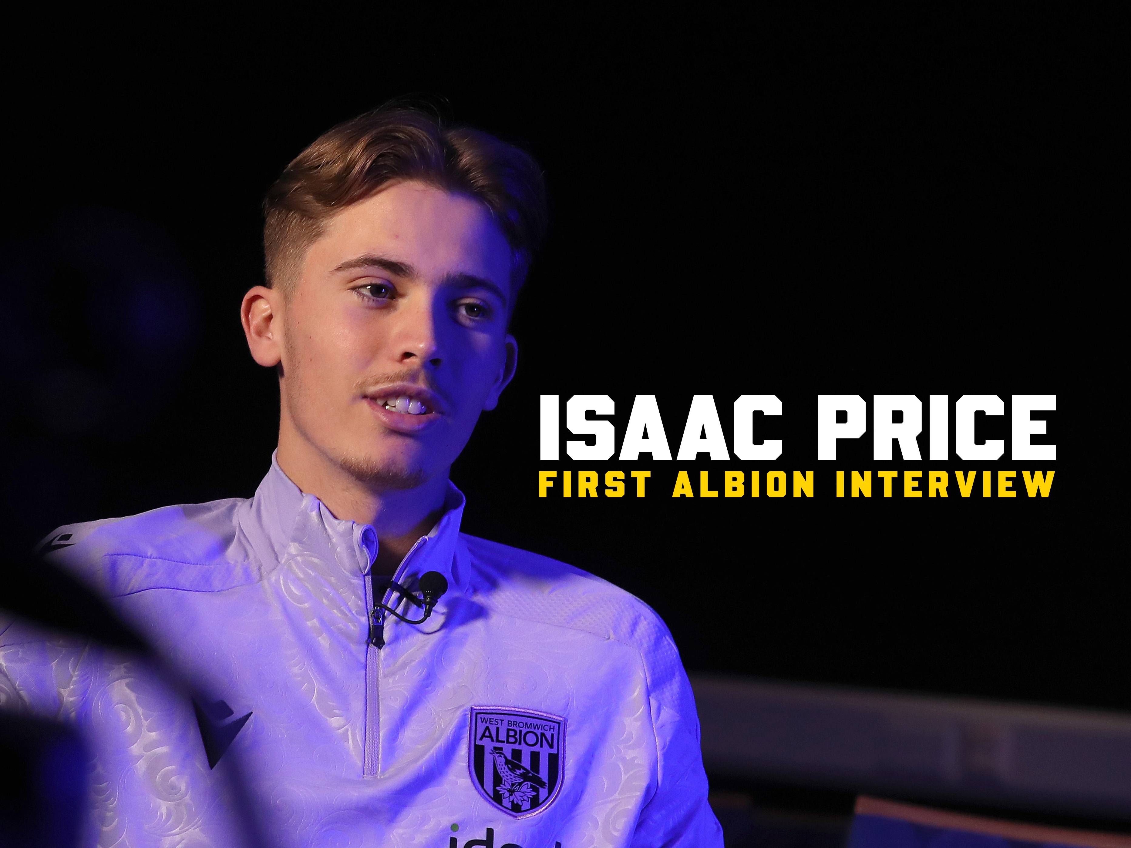 Isaac Price is interviewed by WBA TV