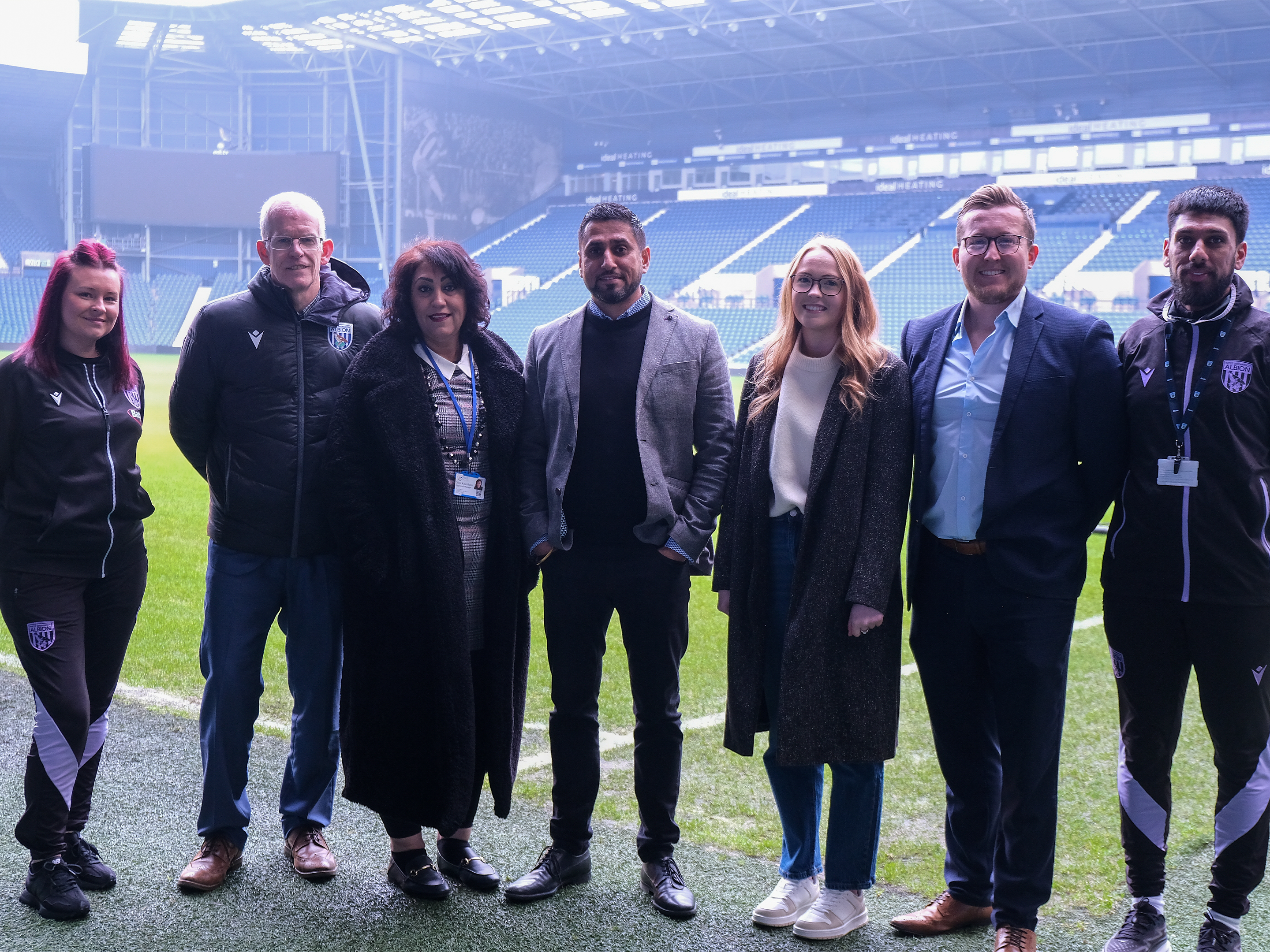 Trust In Care and The Albion Foundation at The Hawthorns.