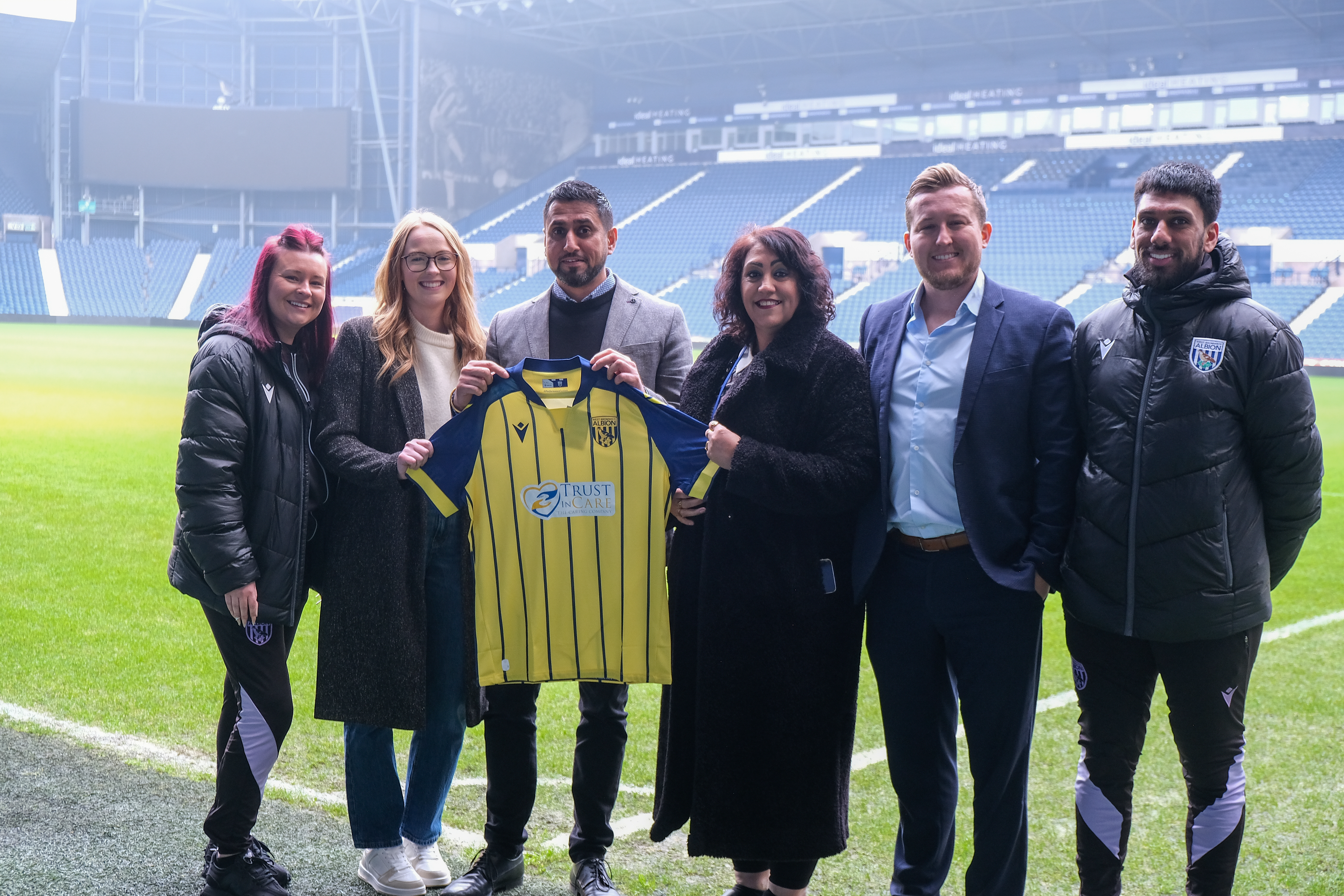 Trust In Care and The Albion Foundation at The Hawthorns.