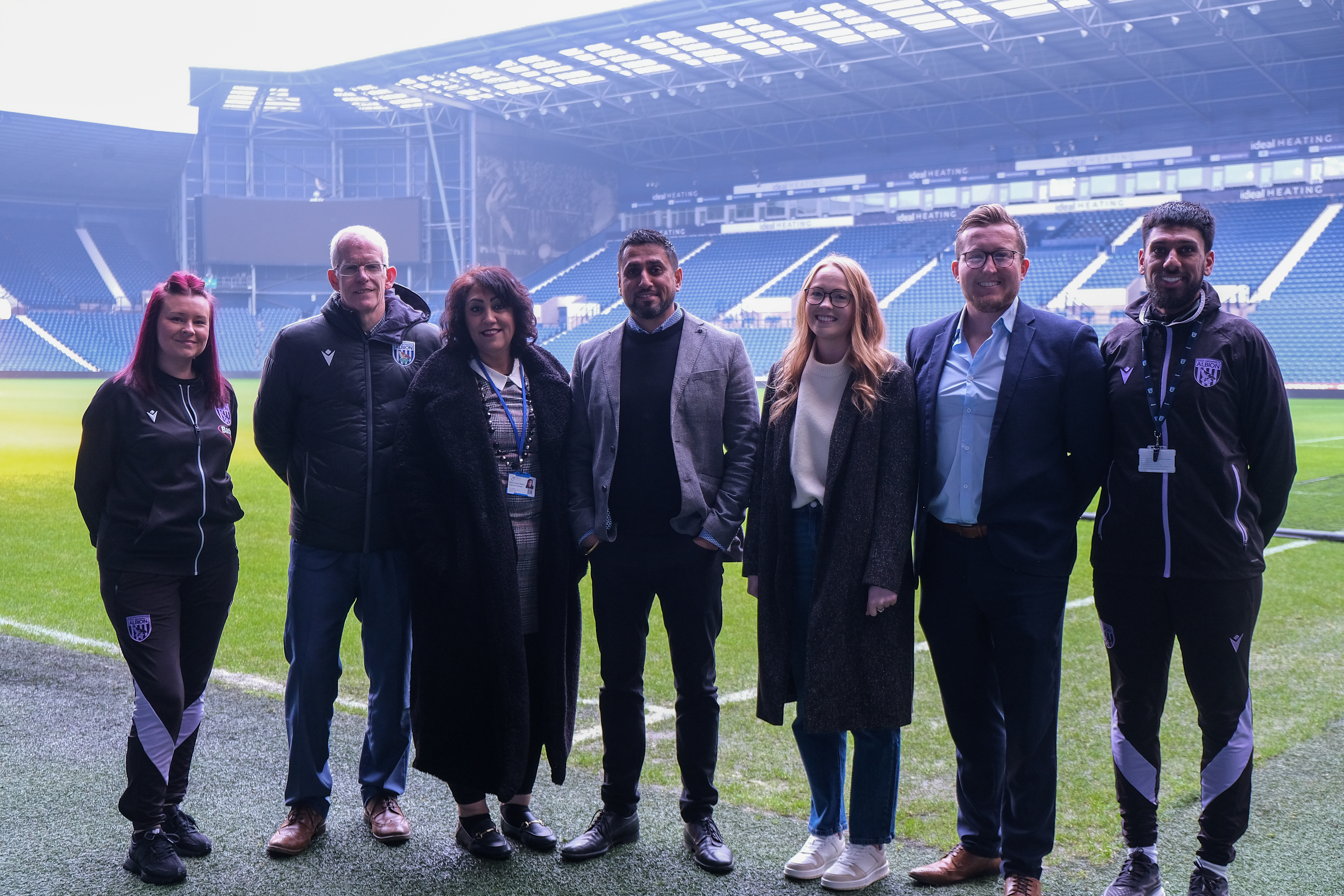 Trust In Care and The Albion Foundation at The Hawthorns.