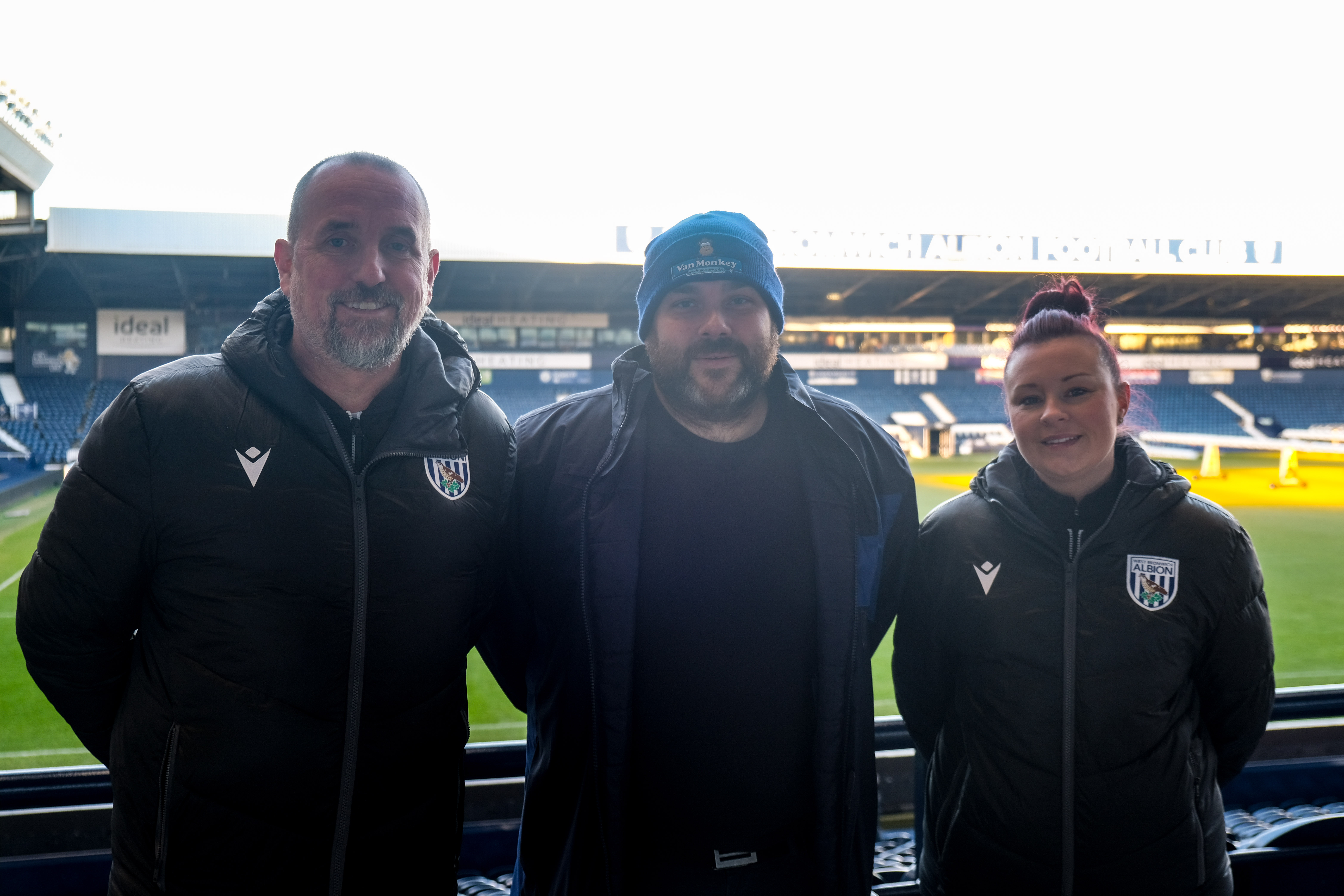 Paul Glover, Carl Smith and Jayne Norton.