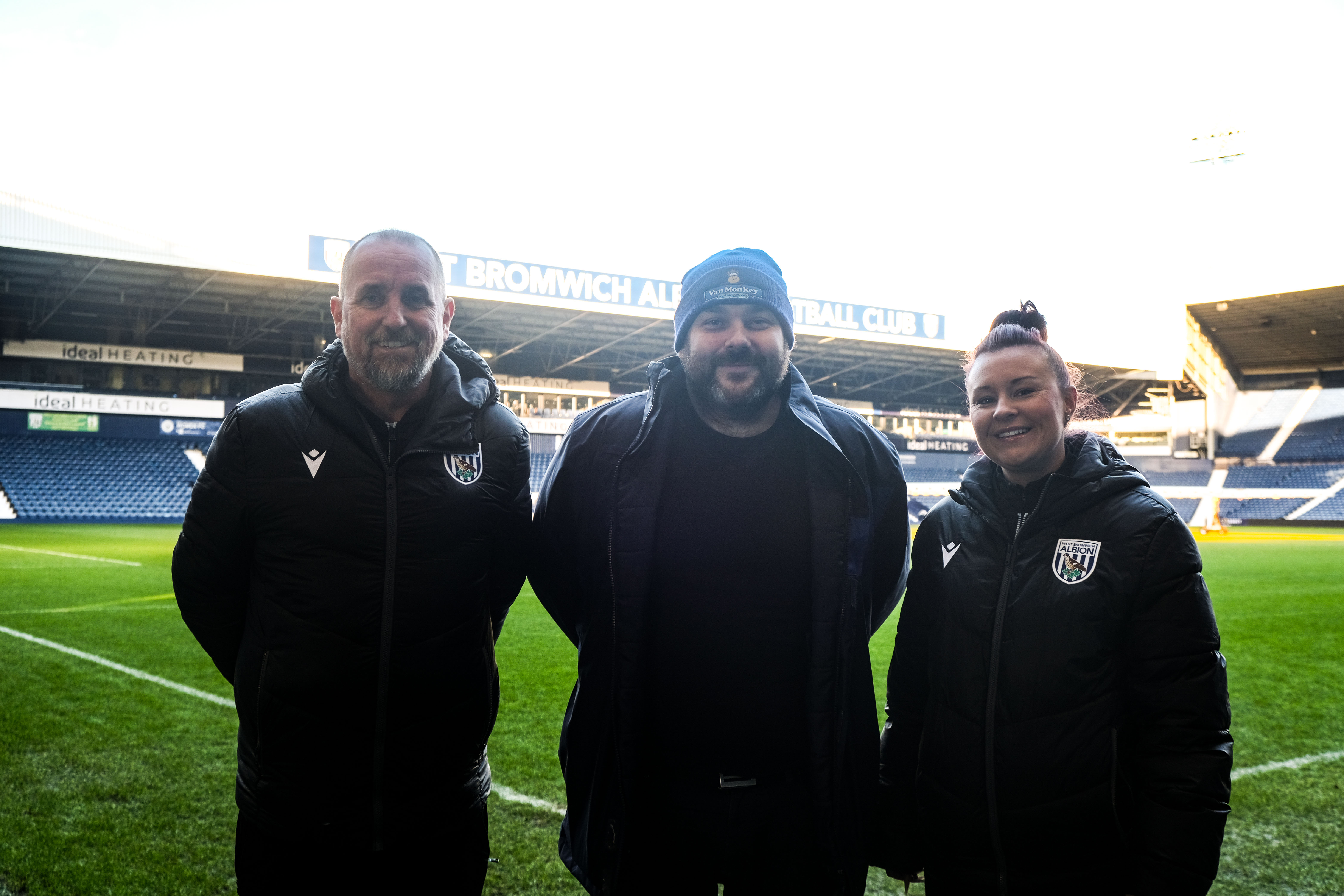 Paul Glover, Carl Smith and Jayne Norton.