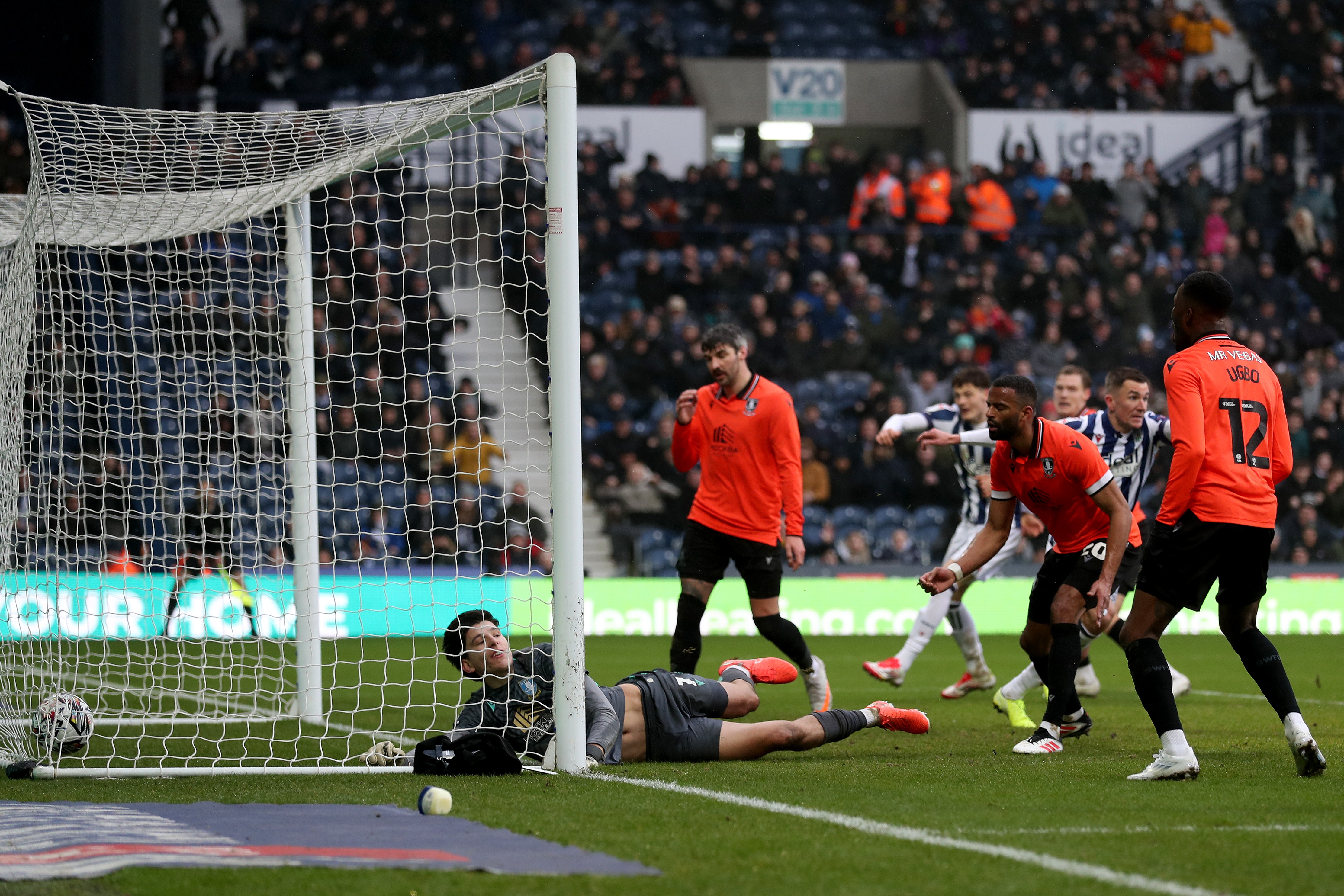 Jayson Molumby scores against Sheffield Wednesday