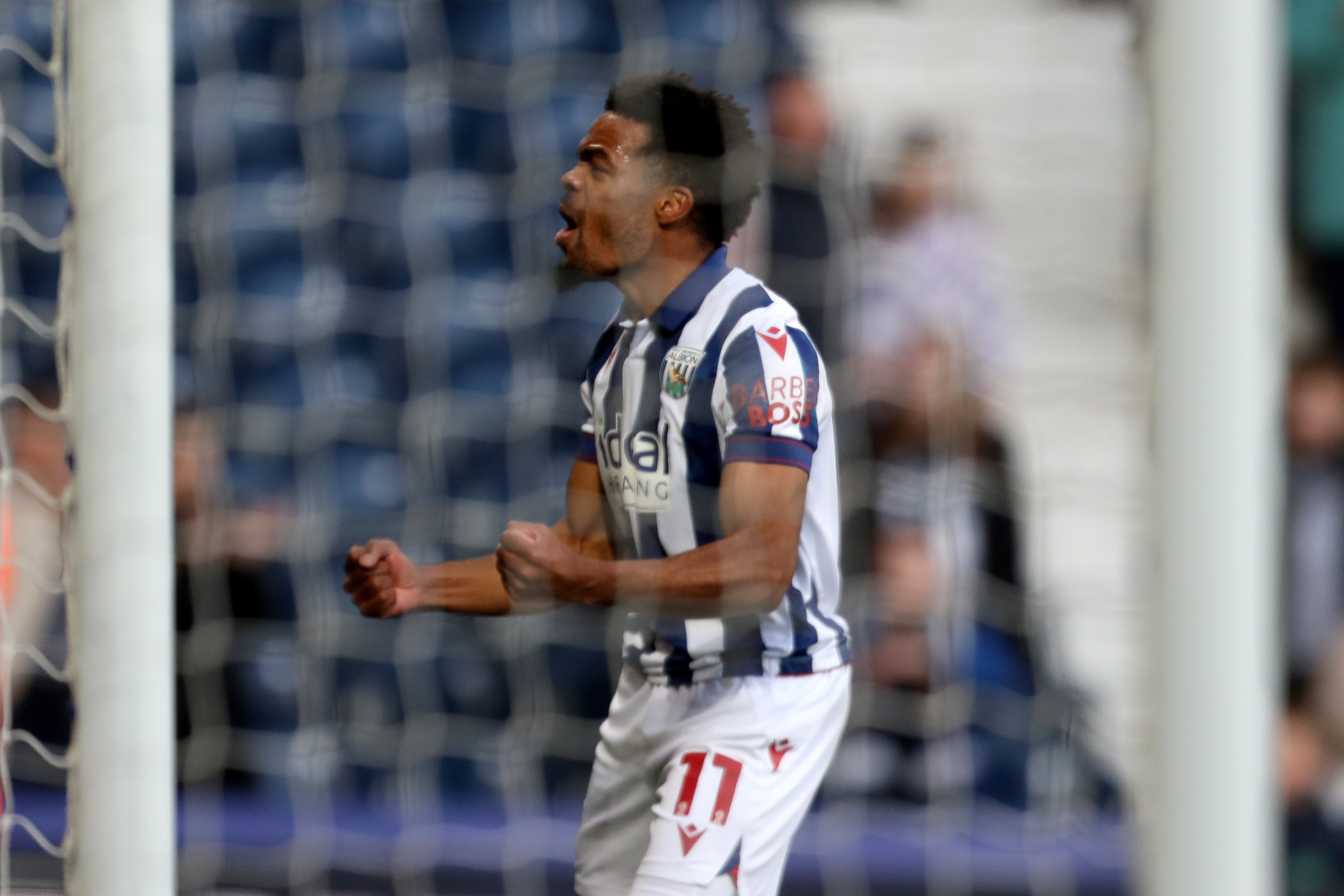 Grady Diangana celebrating after the match against Oxford 