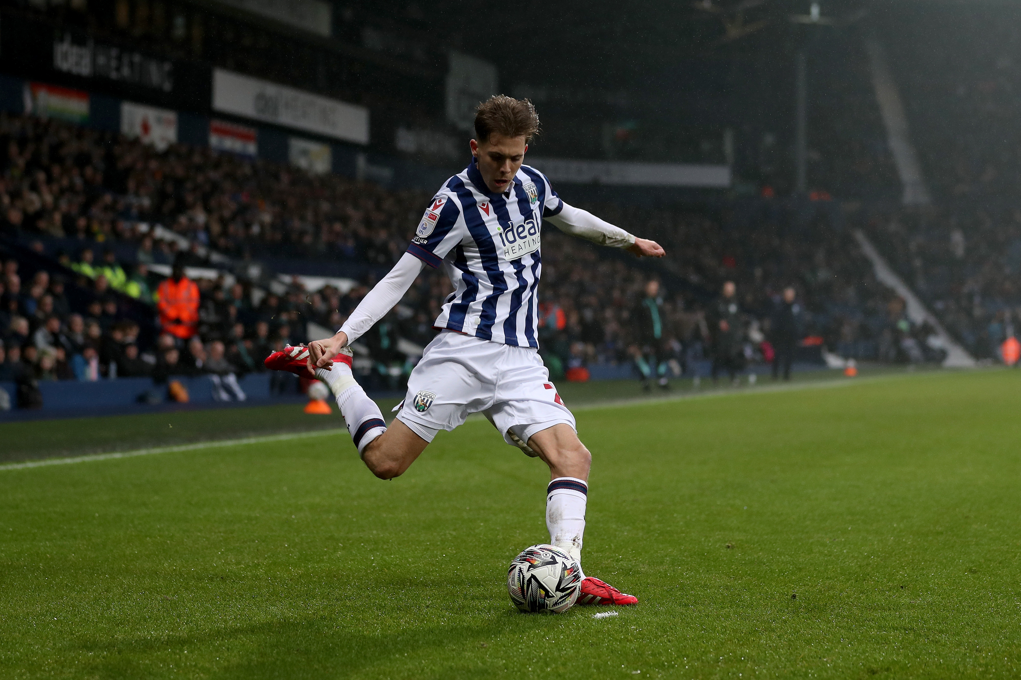 Isaac Price in action against Sheffield Wednesday