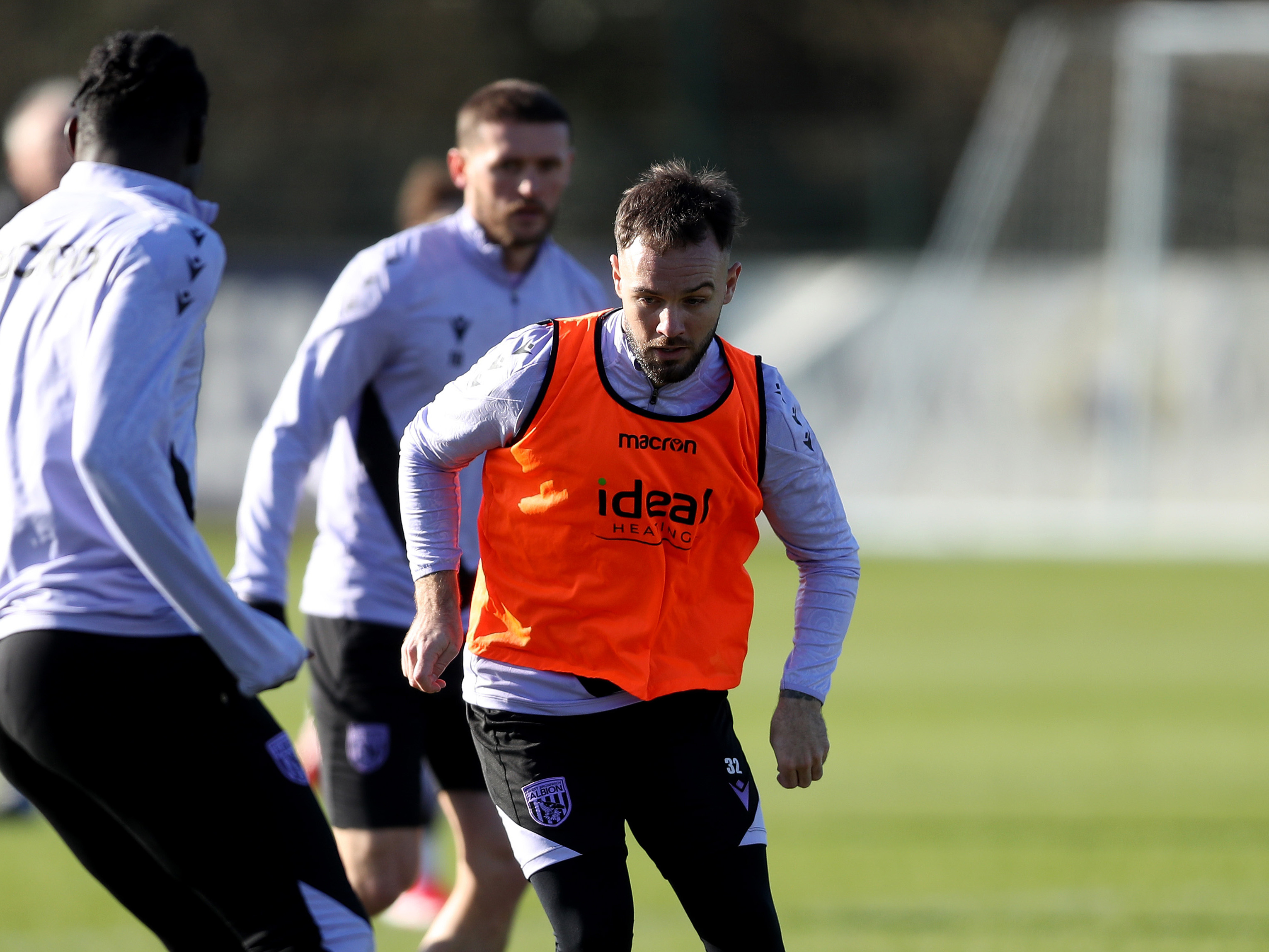 Adam Armstrong in training.