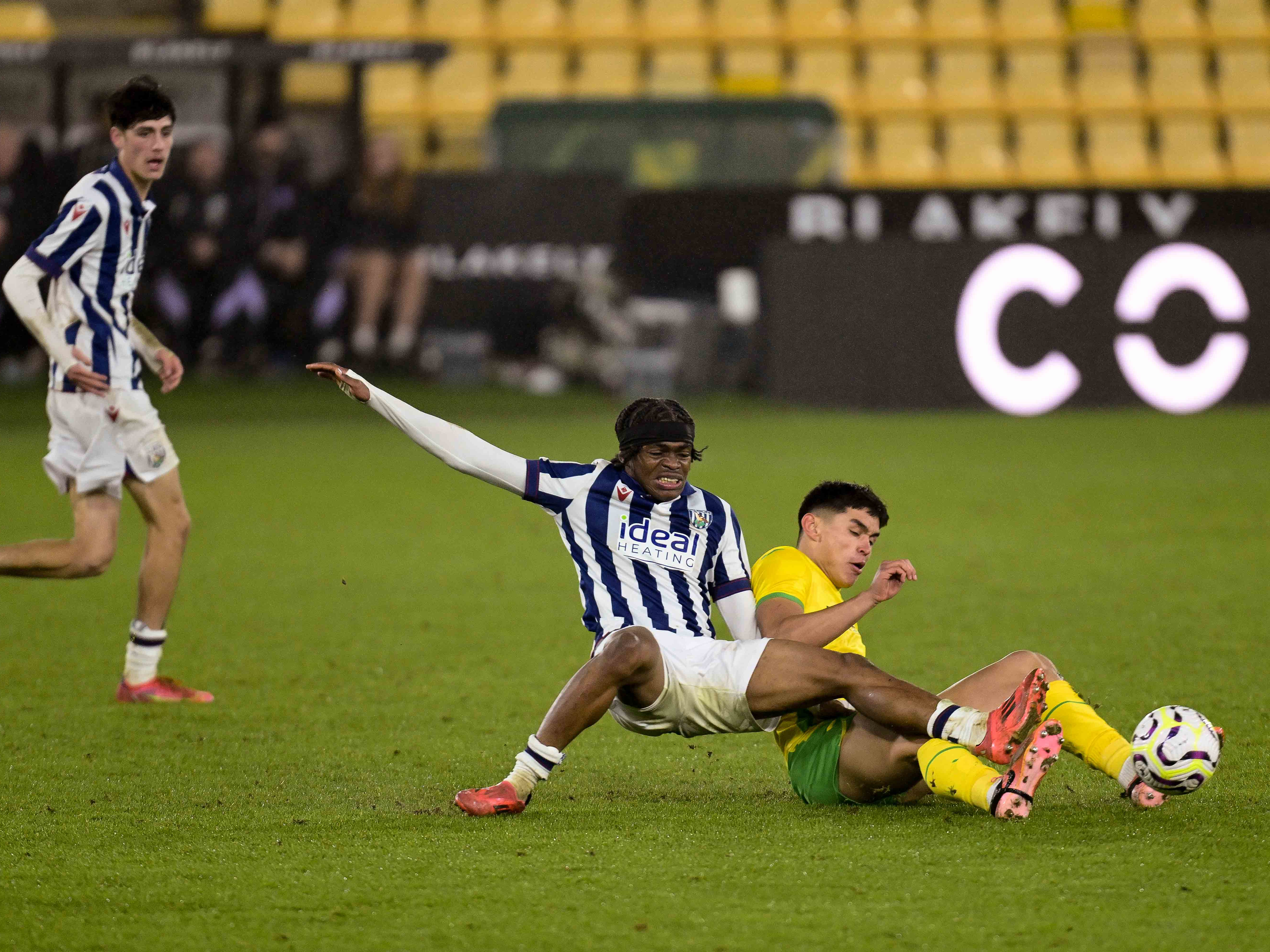 A photo of Albion U18 forward Divine Onyemachi 