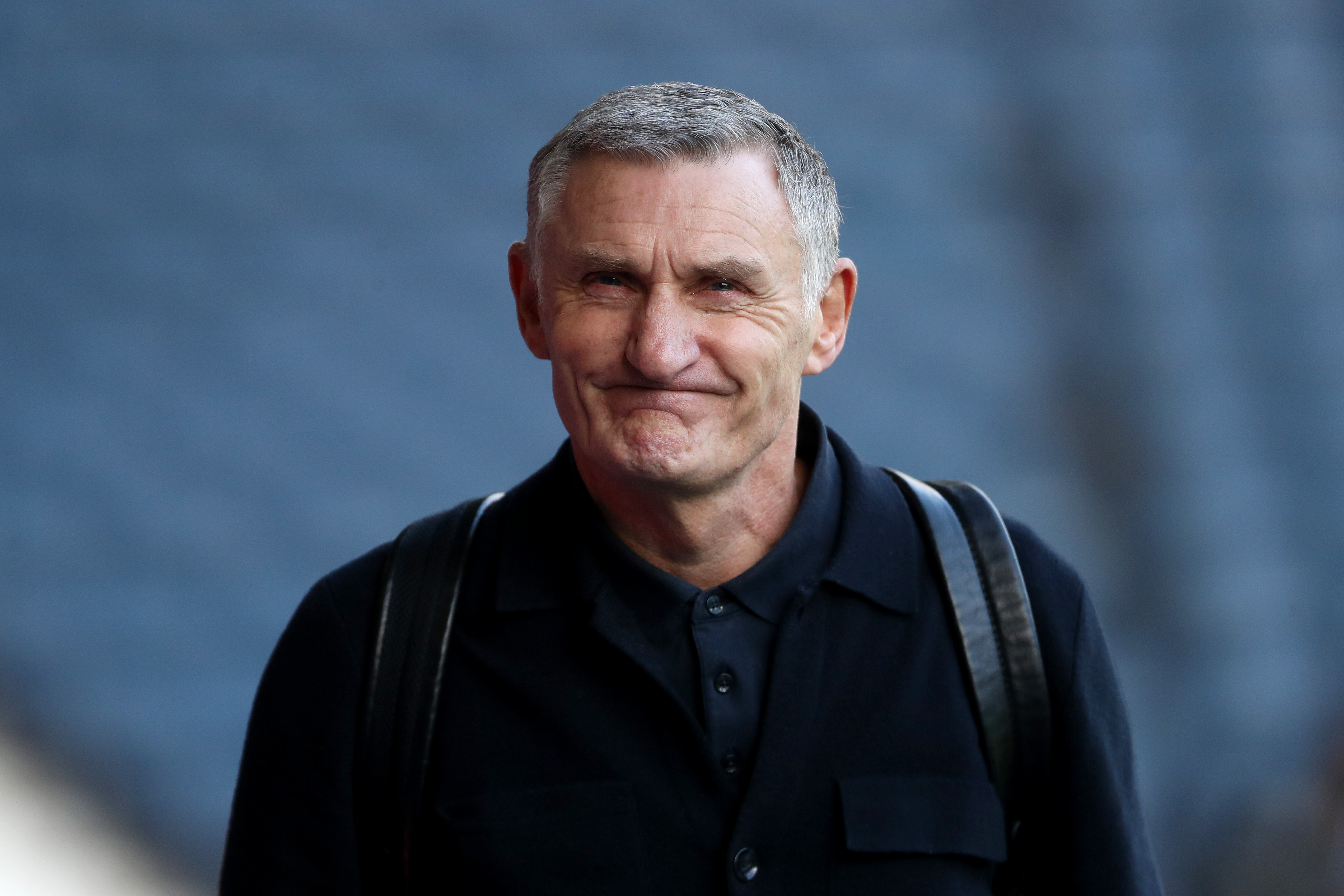 Tony Mowbray smiling at the camera 