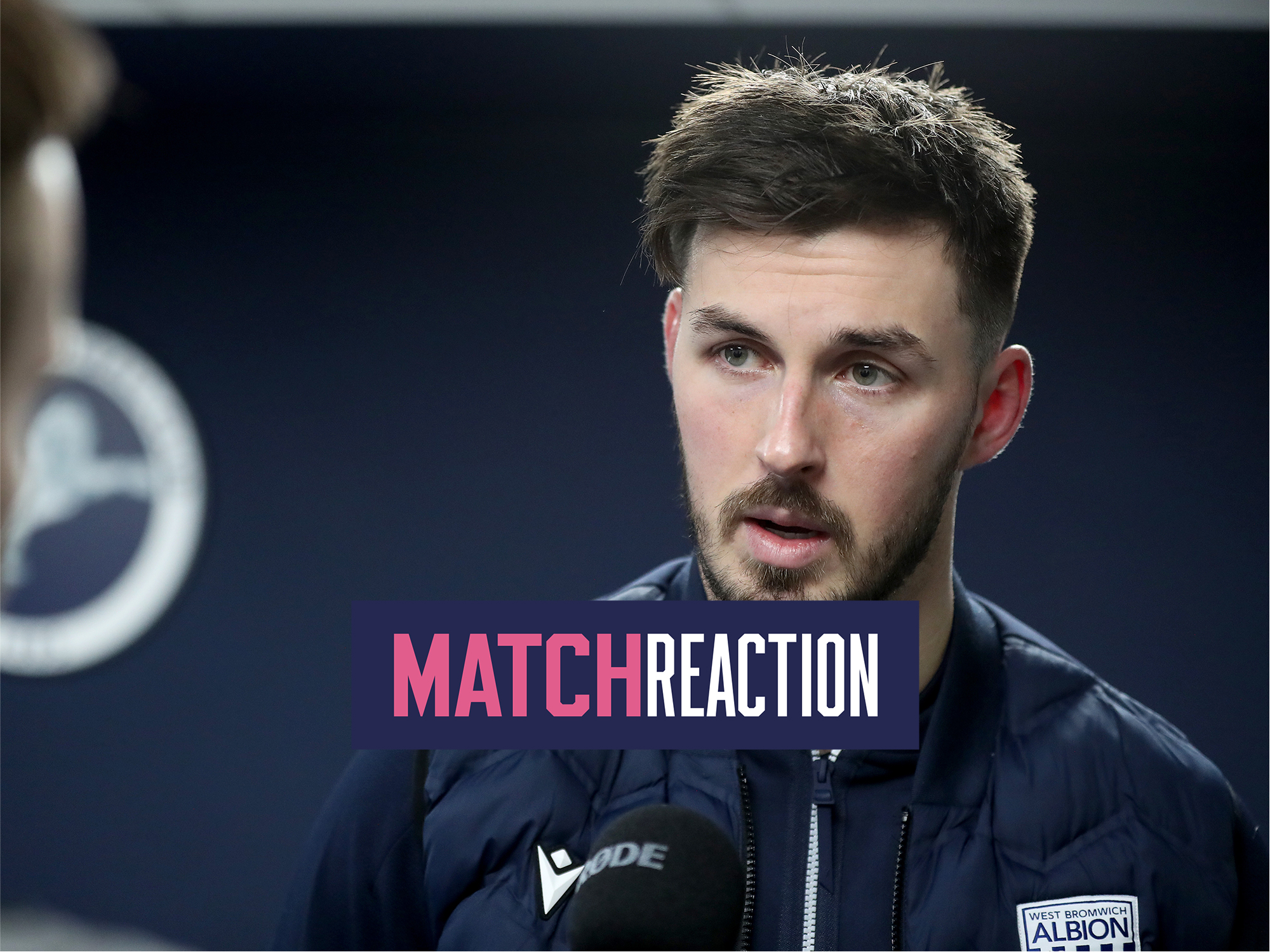 Joe Wildsmith is interviewed after Albion's draw at Millwall