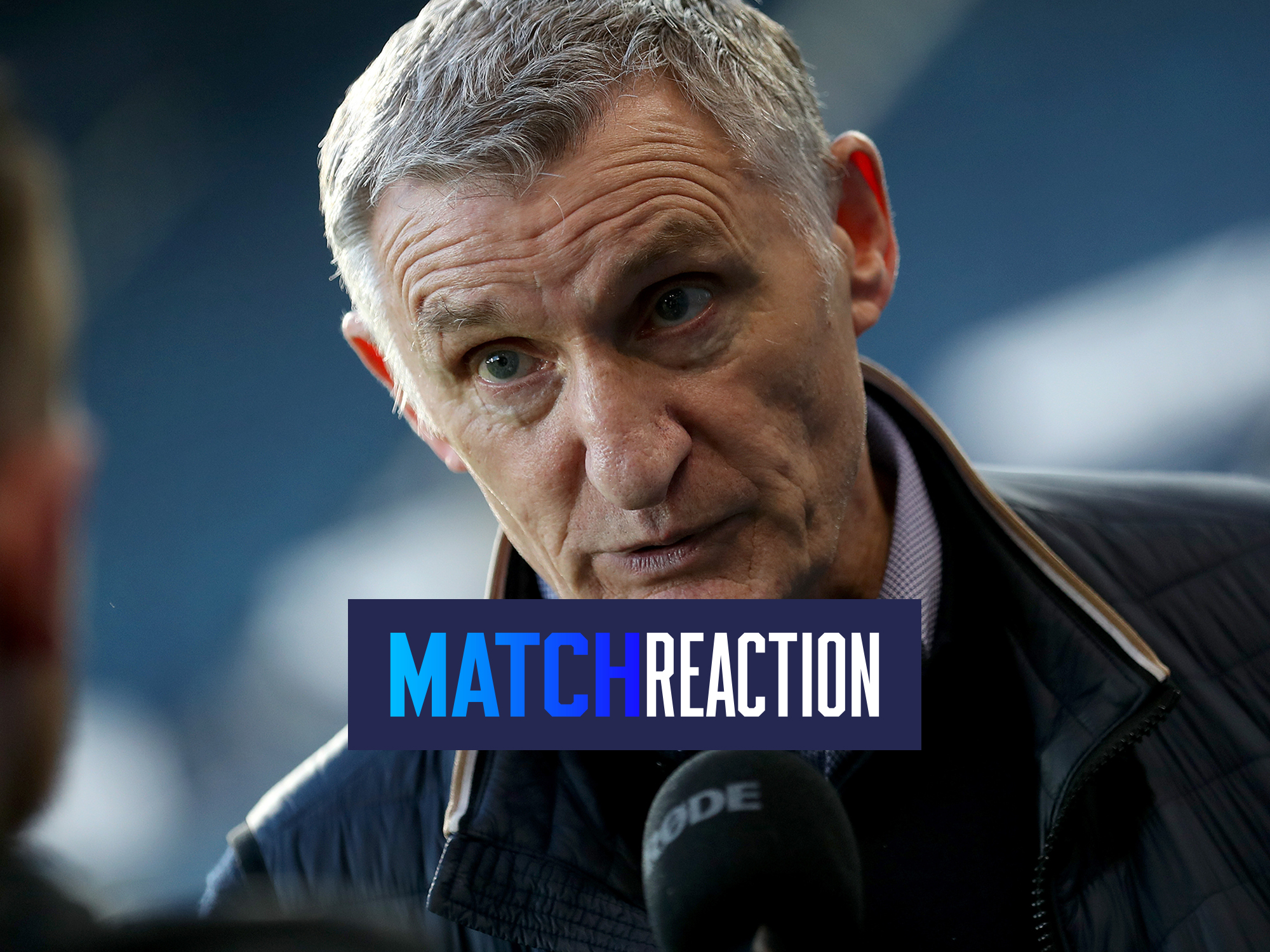 Tony Mowbray is interviewed after Albion's win against Oxford 