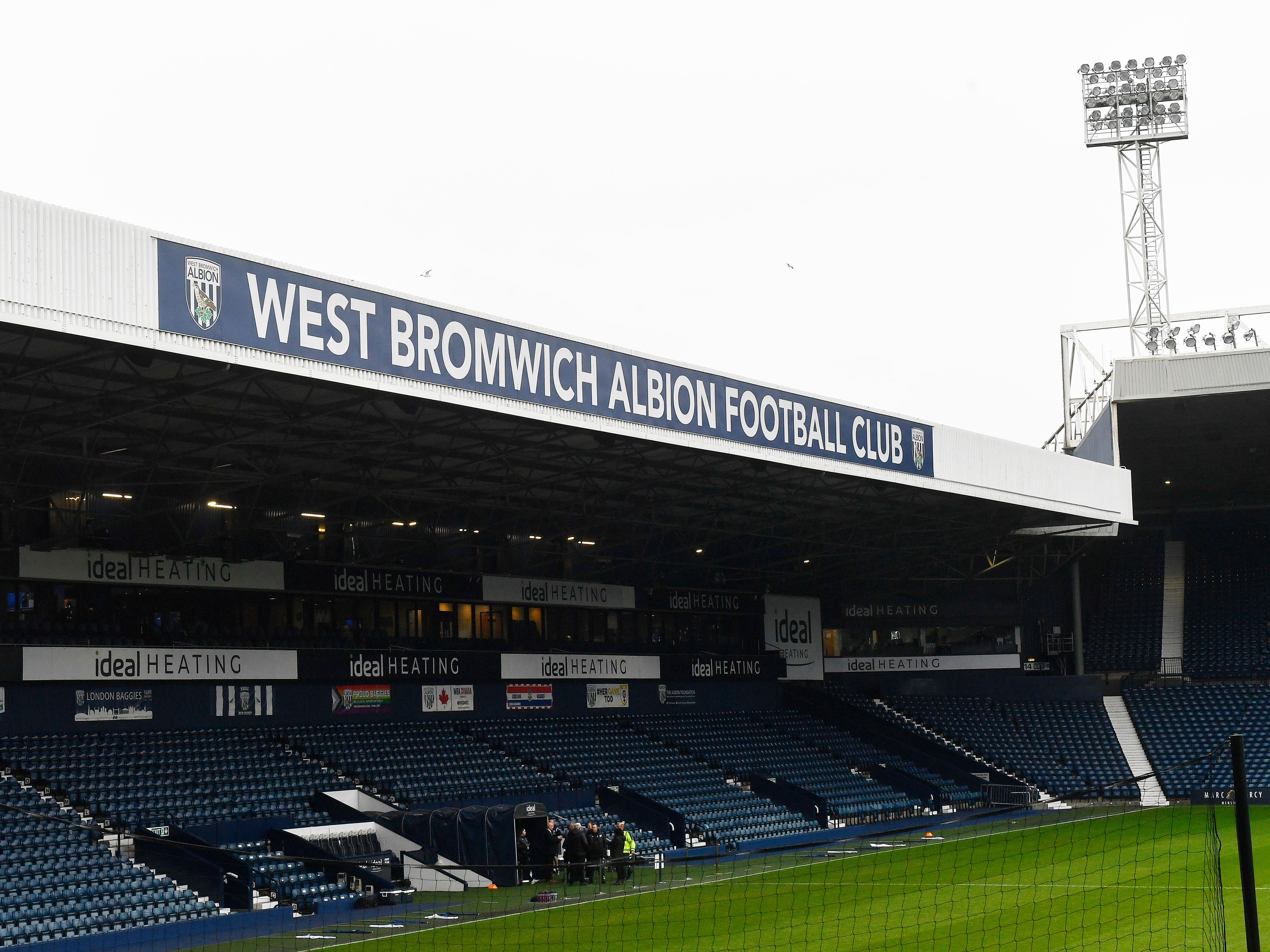 A general view of the West Stand at The Hawthorns