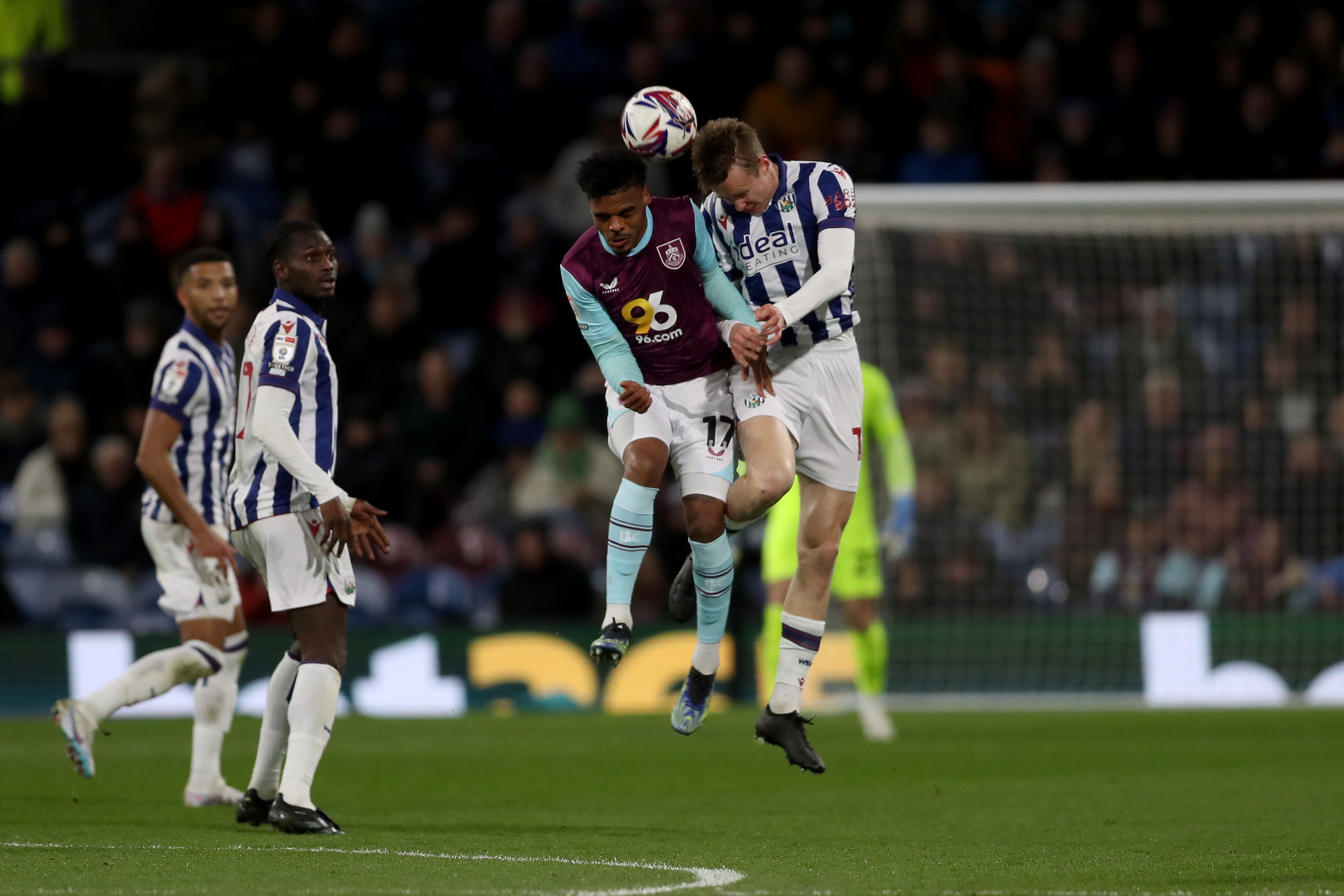 Torbjørn Heggem in action against Burnley 