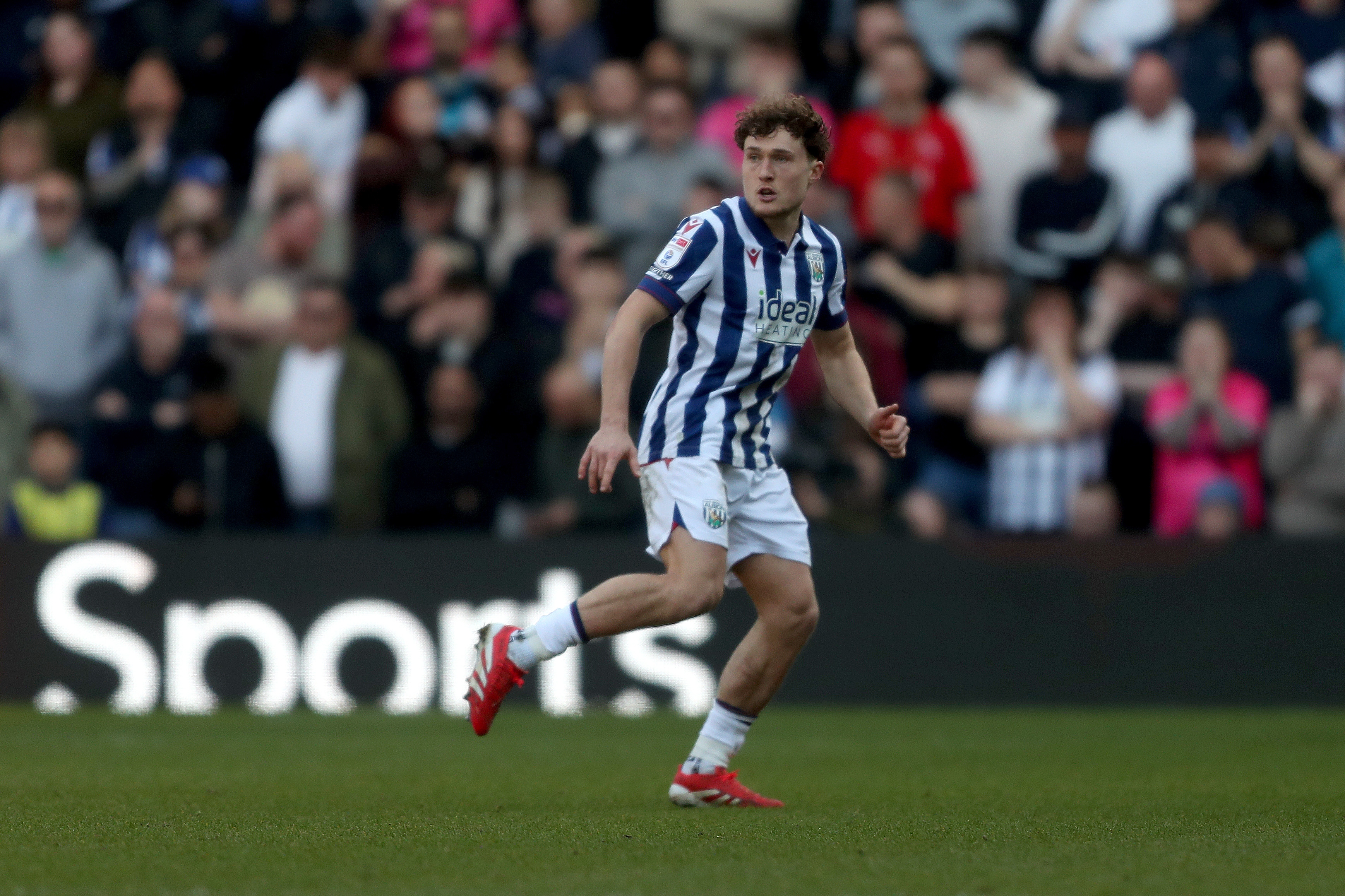 Callum Styles in action against QPR 