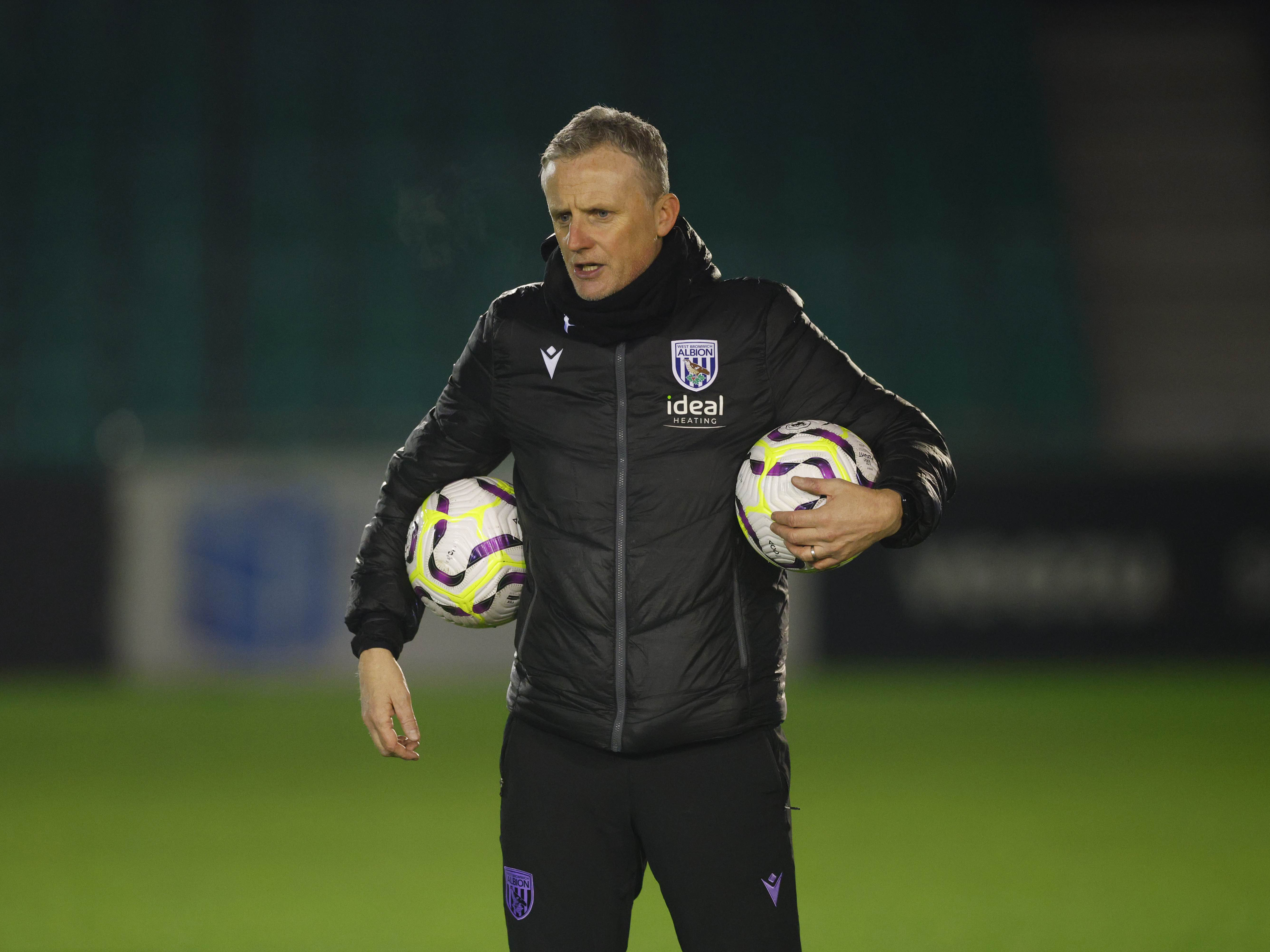 A photo of U21 boss Richard Beale 