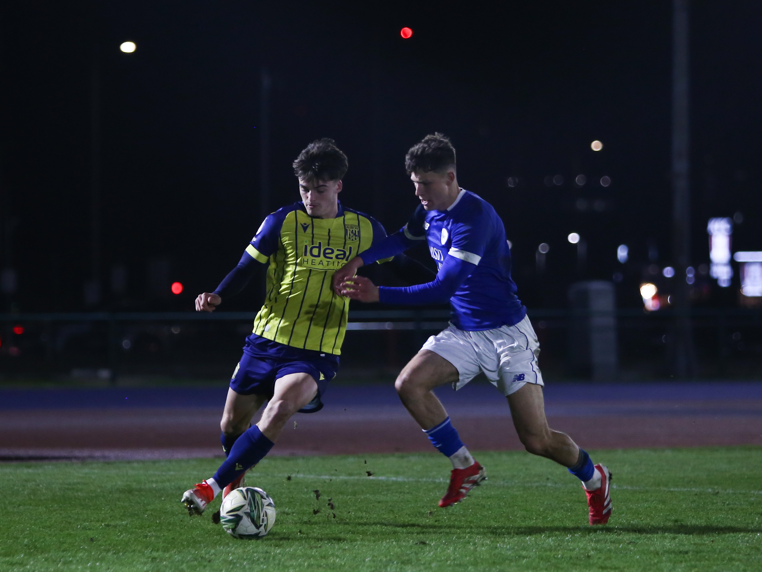 Albion in action against Cardiff City.