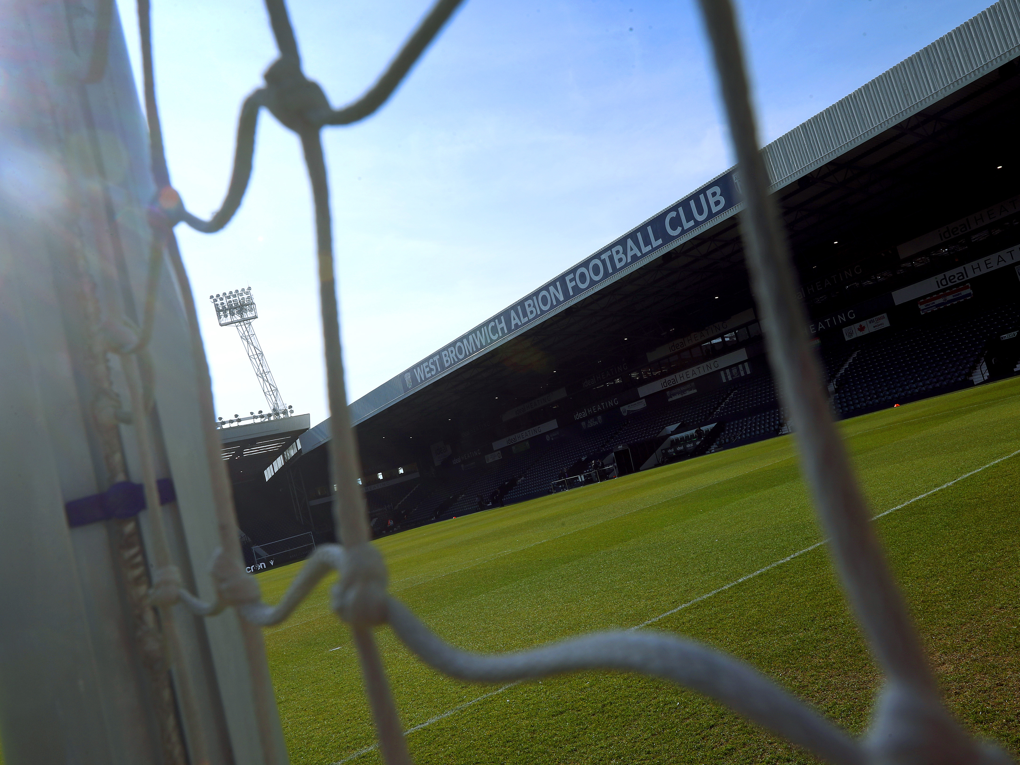 An image of the West Stand at The Hawthorns