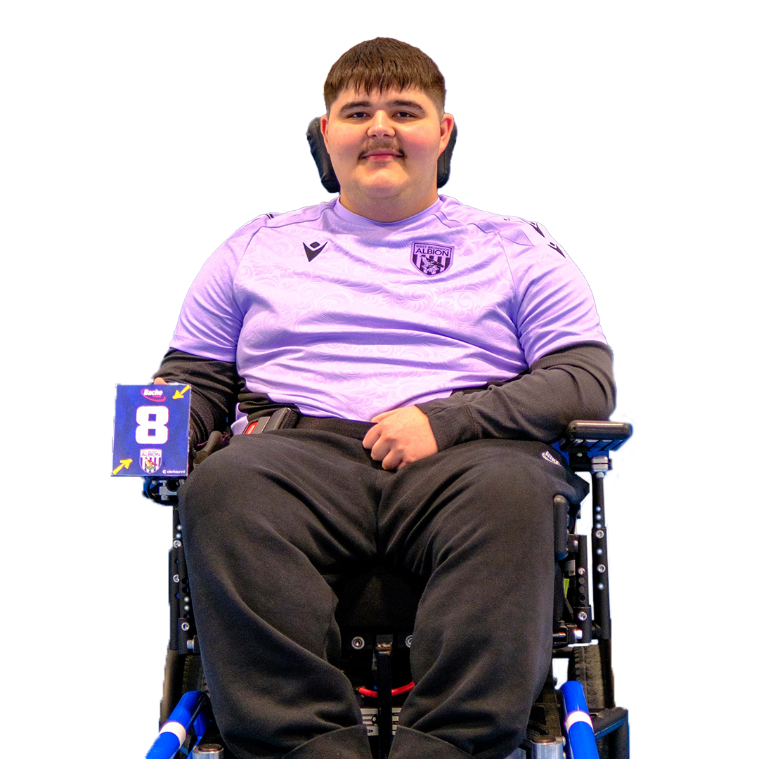 A photo of WBA Throstles Powerchair player Regan Kemp