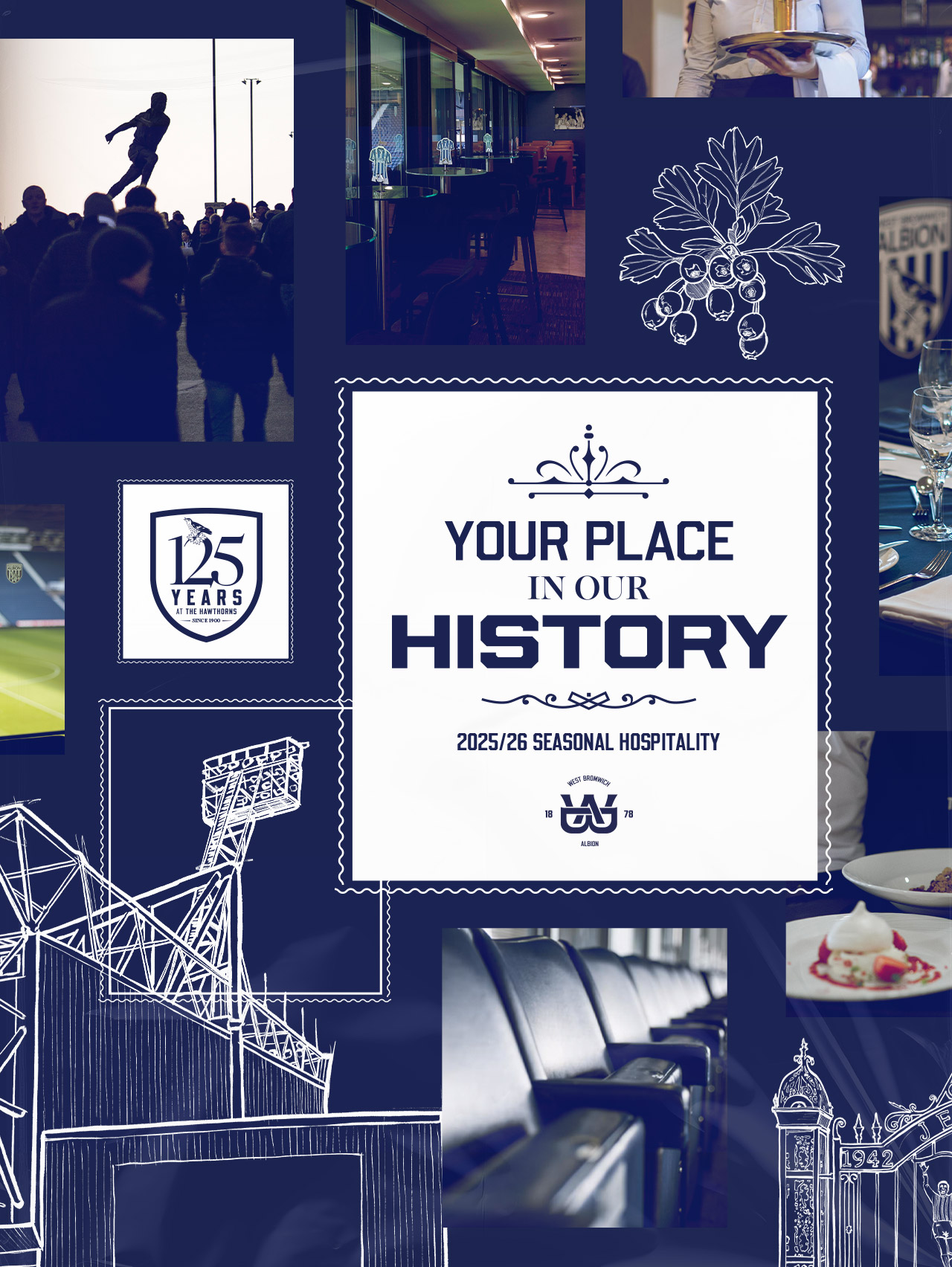 Your Place in Our History | 2025/26 Hospitality 
