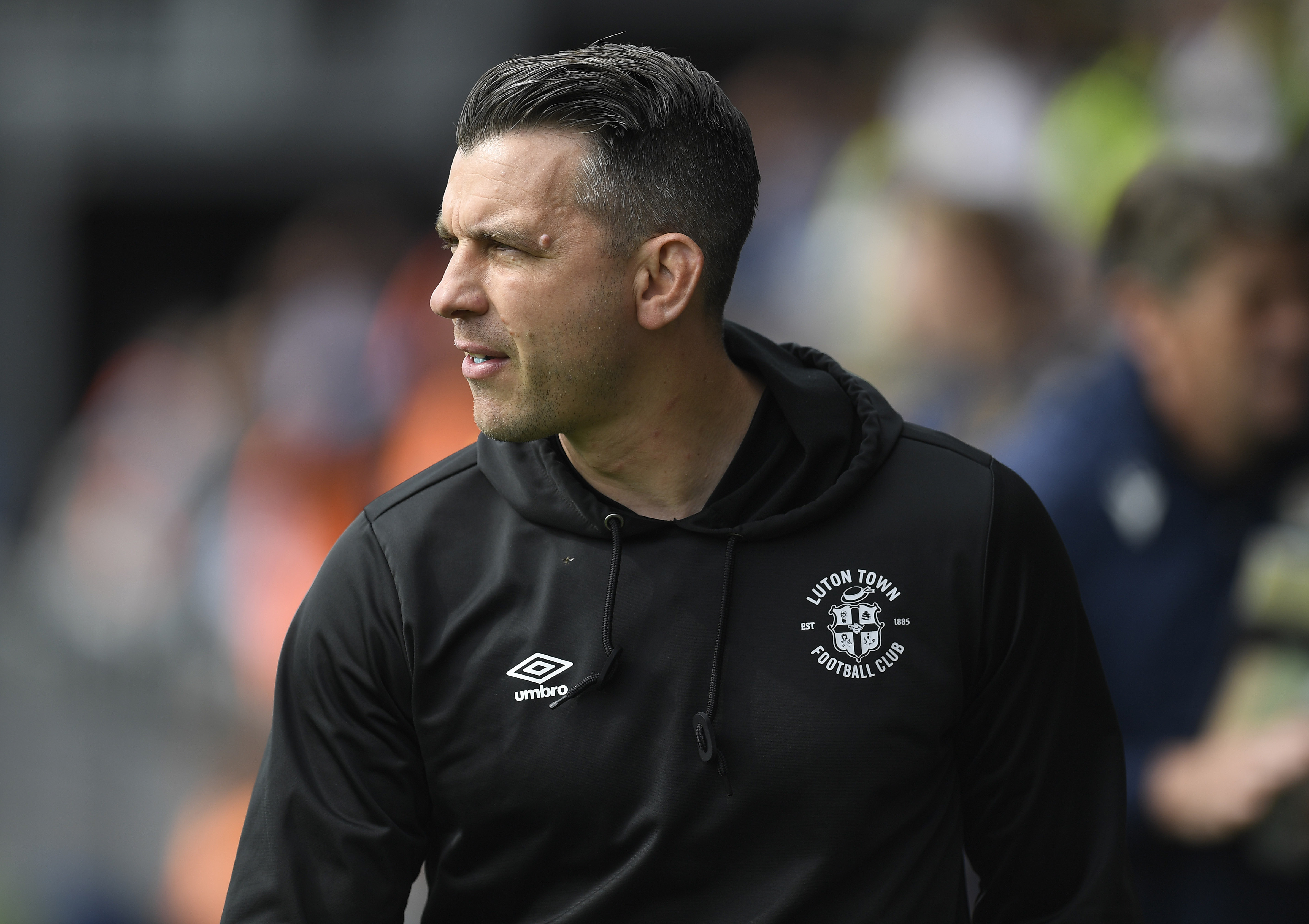 Luton Town manager Matt Bloomfield