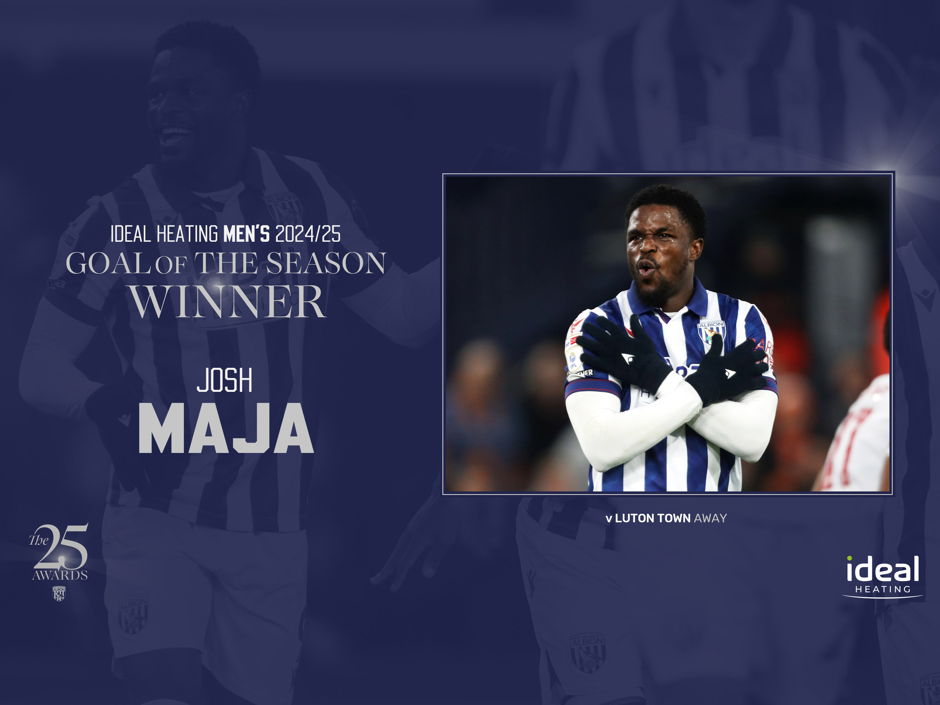 Josh Maja: 2024/25 Ideal Heating Men's Goal of the Season