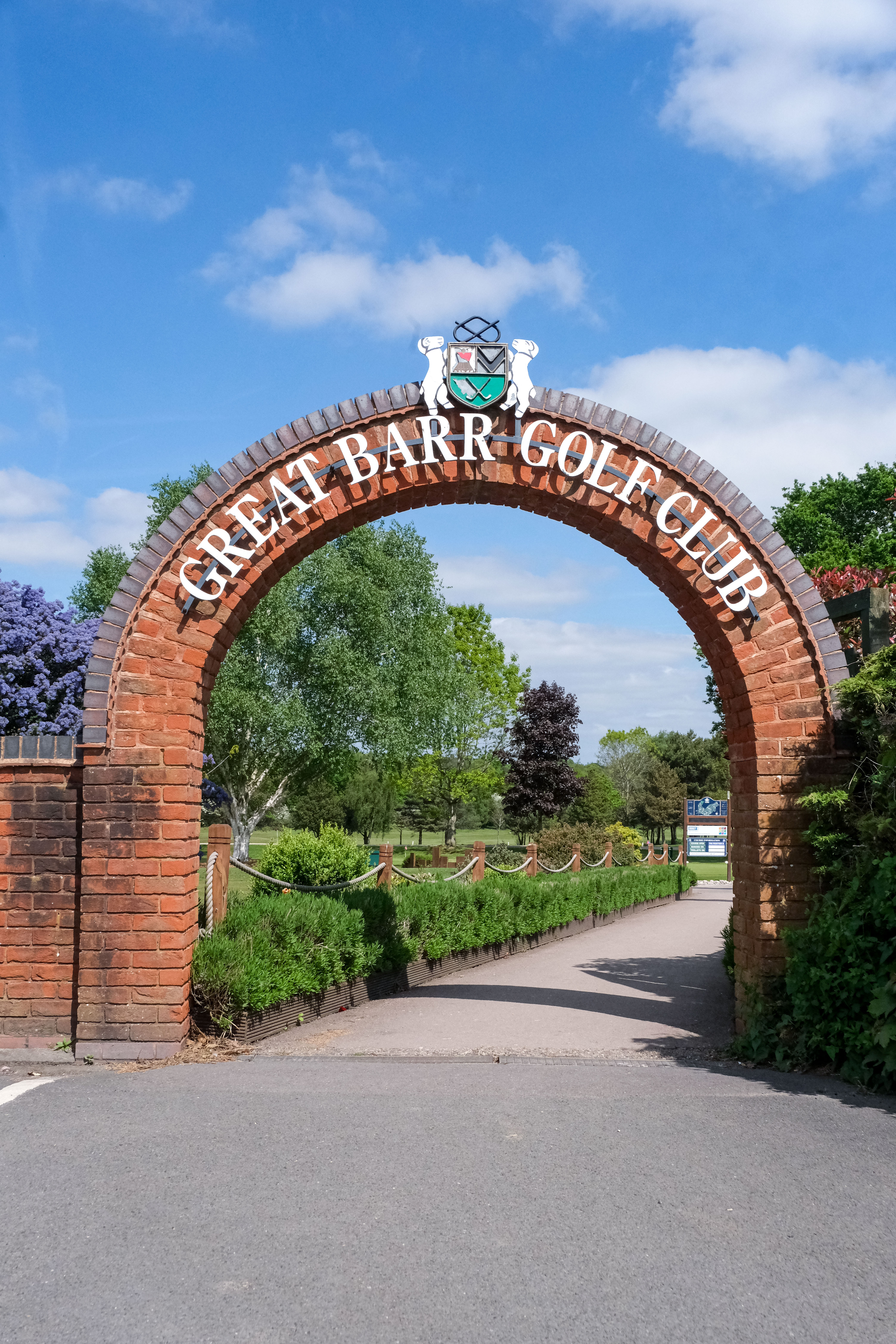 Entrance Arch of the Great Barr Golf Club
