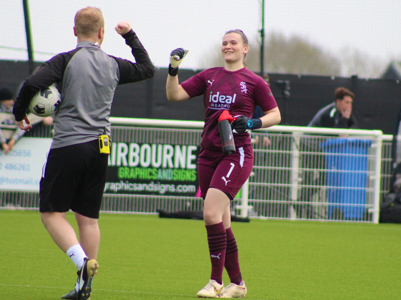 An image of Charlotte Clarke during the 2022/23 Albion Women season