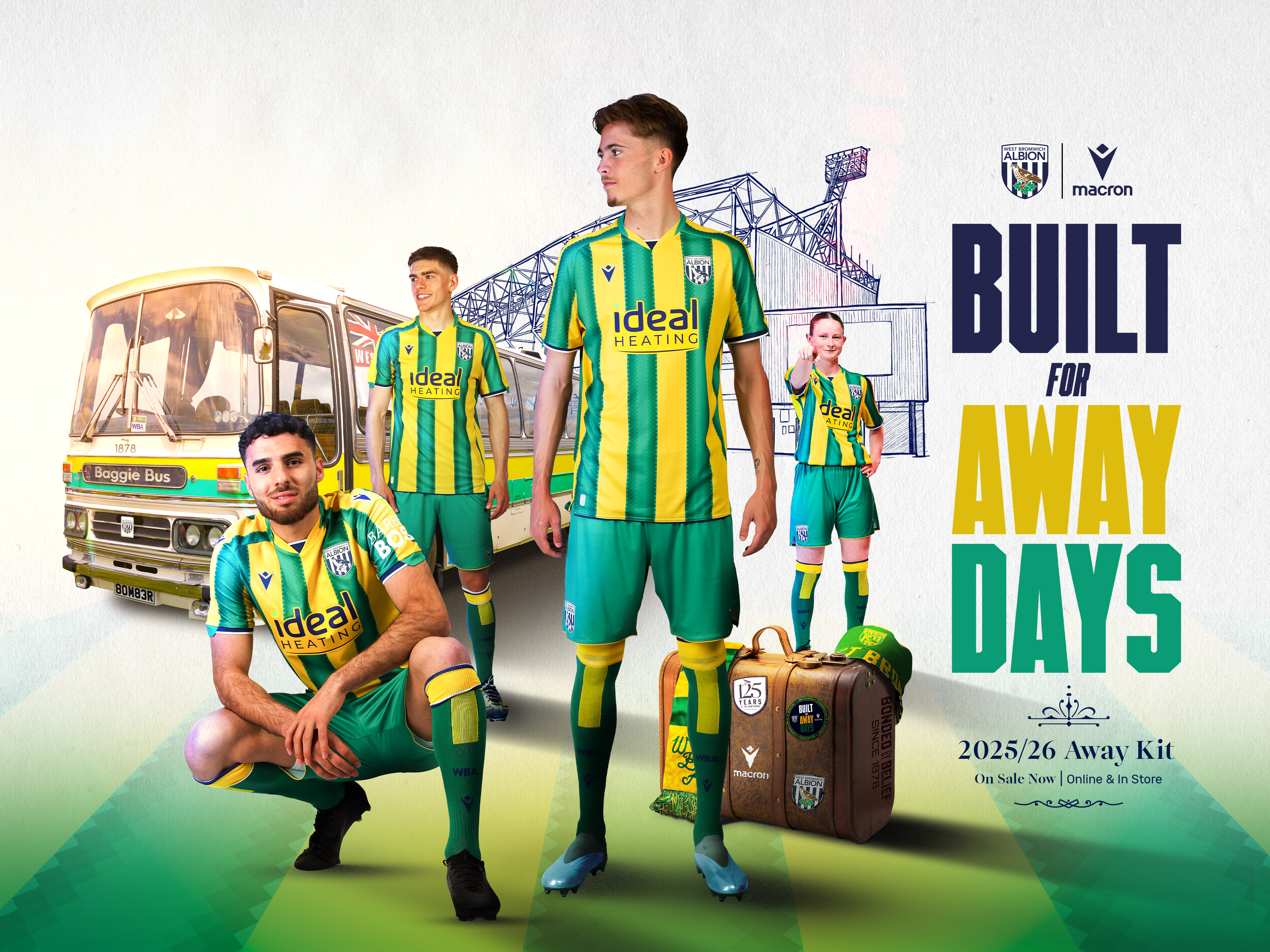 The New Albion 2025/26 Away Shirt