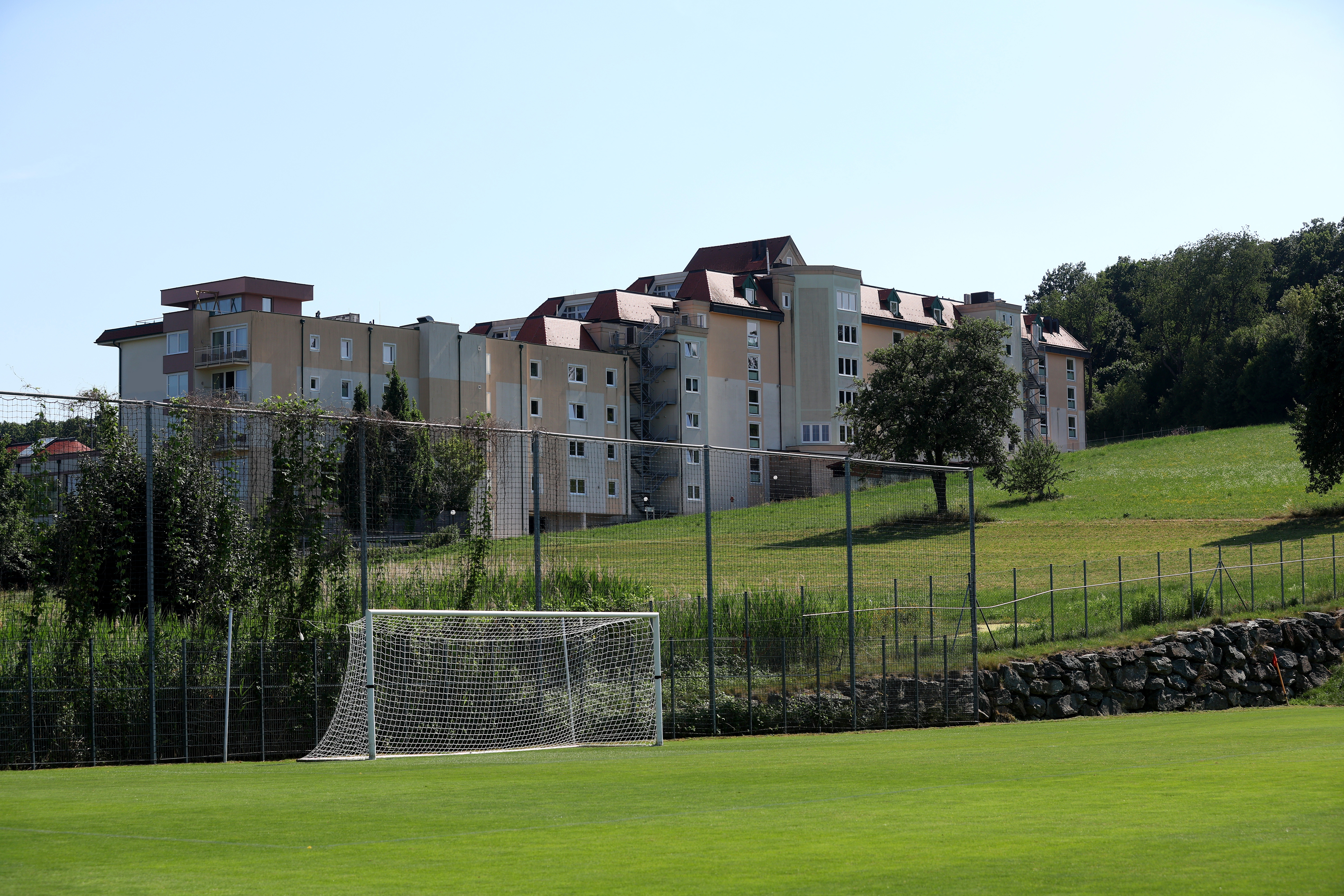 A general view of the pitch and surrounding area at Albion's Austrian training base